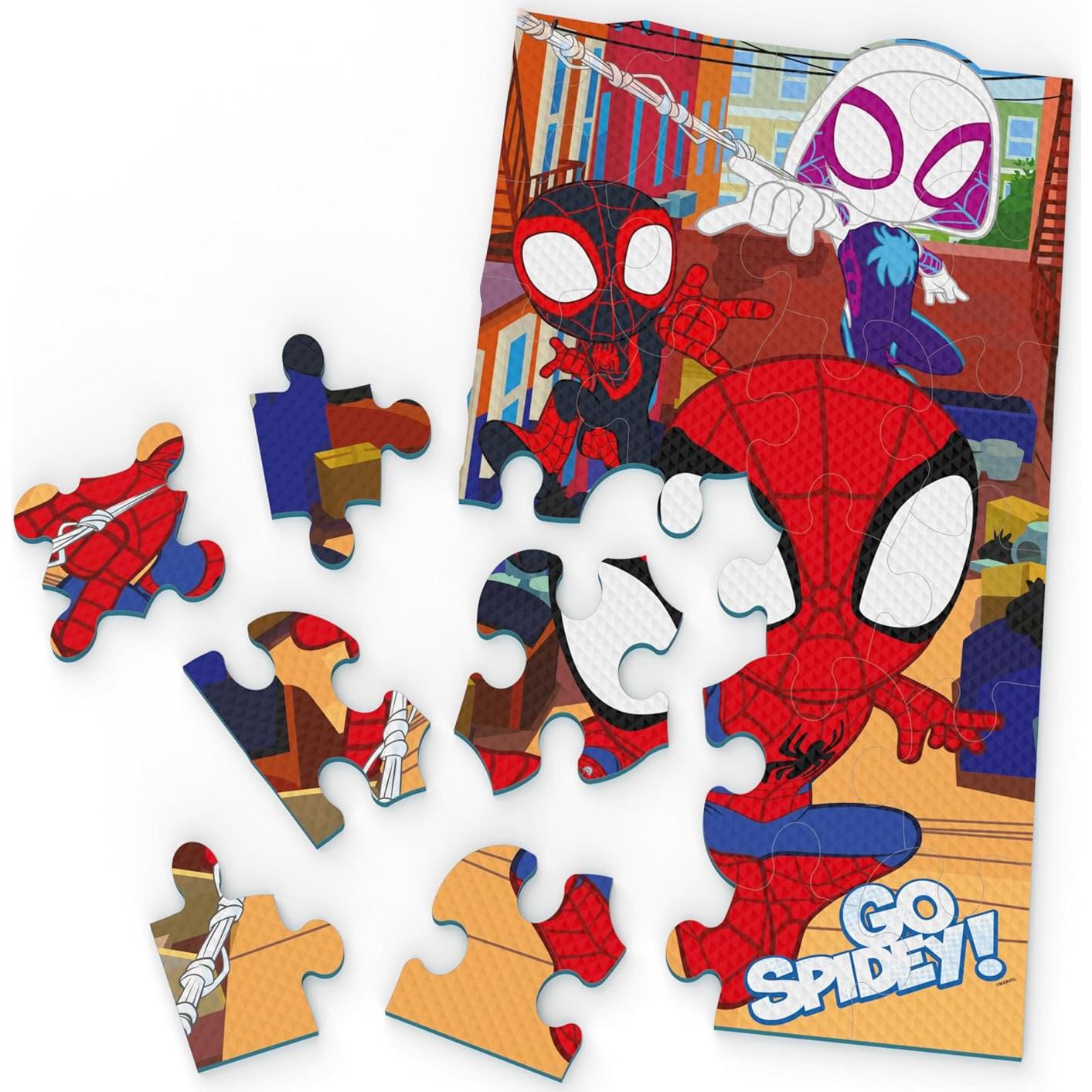 Rompecabezas de Espuma Spin Master Marvel Spidey 25 Piezas