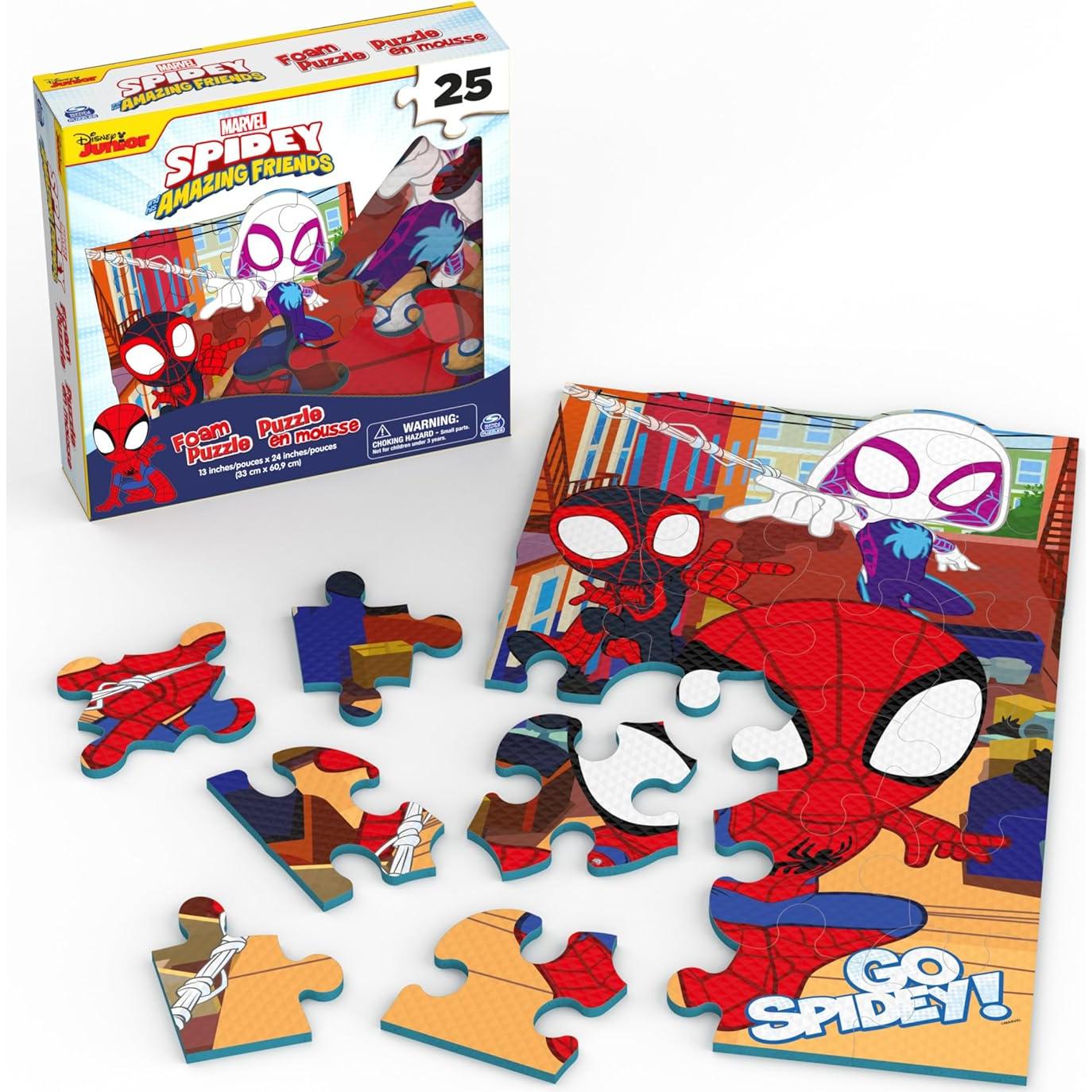 Rompecabezas de Espuma Spin Master Marvel Spidey 25 Piezas