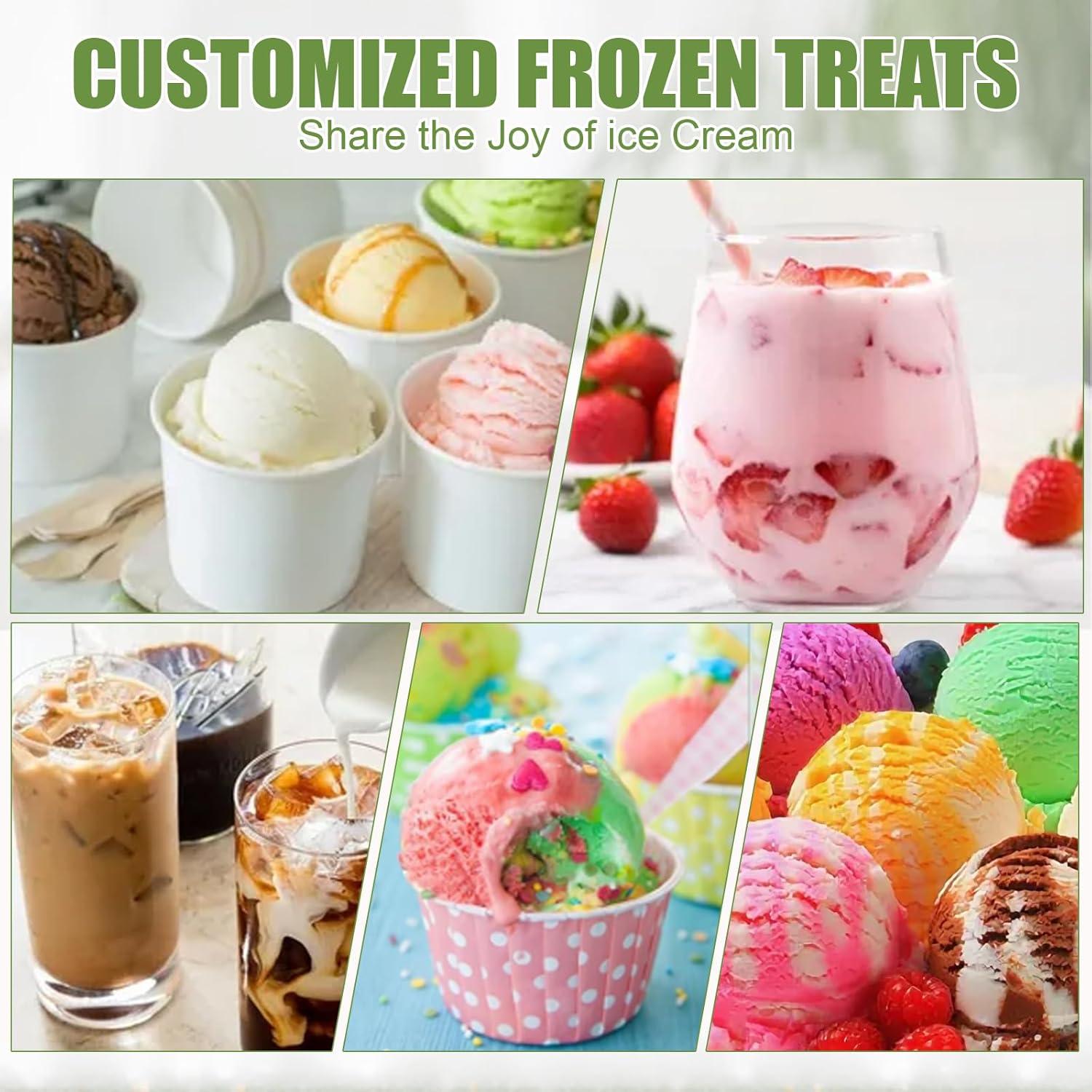 4 Tazas Ninja Creami 16oz Psasrm Aisladas Reutilizables