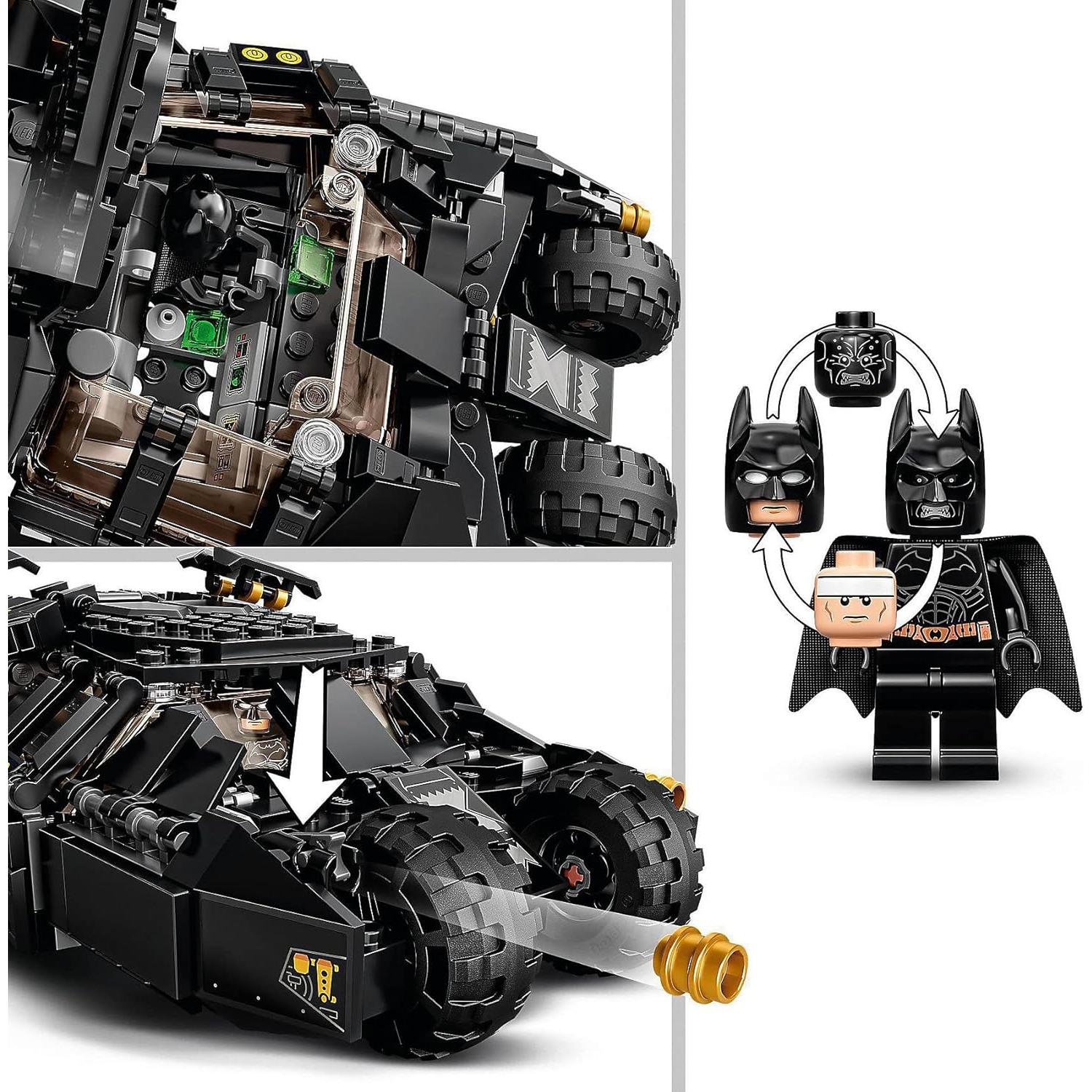 LEGO Batman Batmóvil Tumbler 76239 con Minifiguras