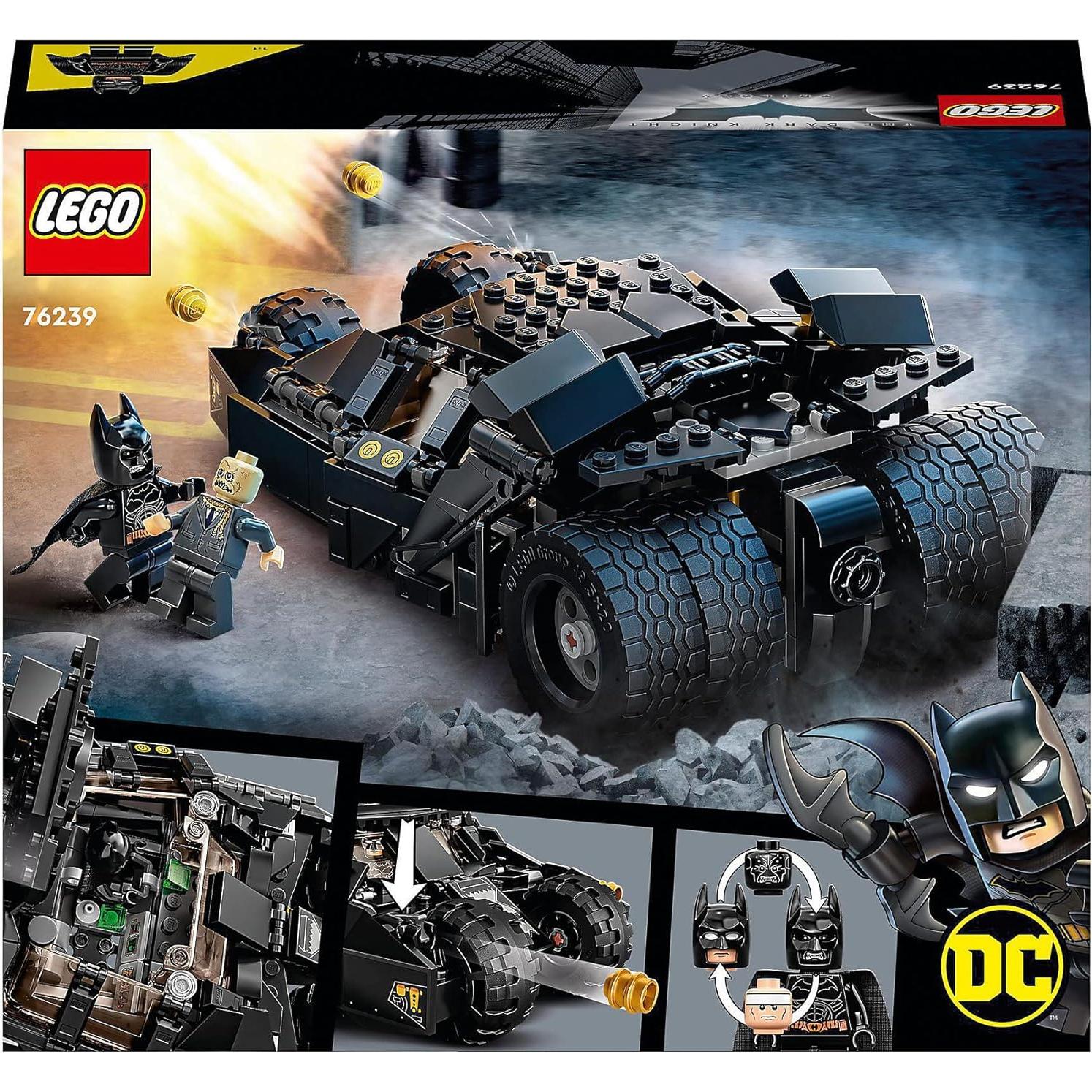LEGO Batman Batmóvil Tumbler 76239 con Minifiguras