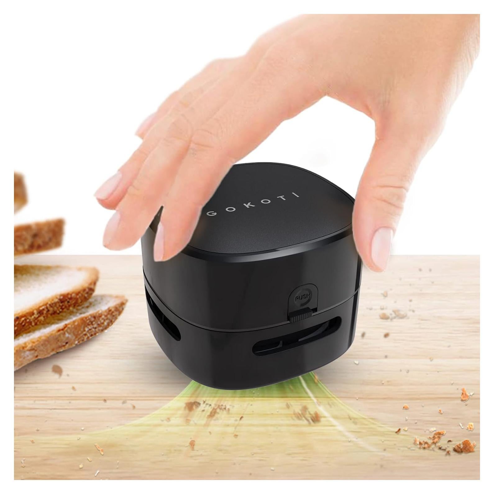 Aspiradora de Escritorio IGOKOTI Mini Inalámbrica 1300Pa