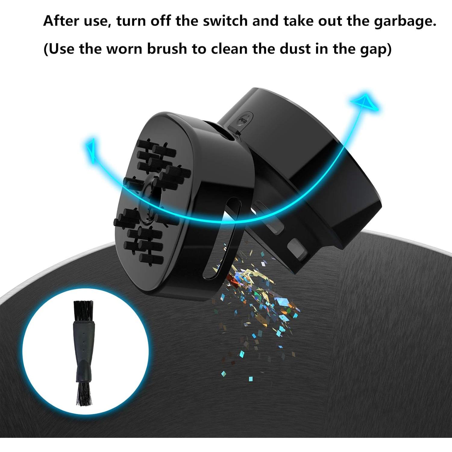 Aspiradora de Escritorio IGOKOTI Mini Inalámbrica 1300Pa