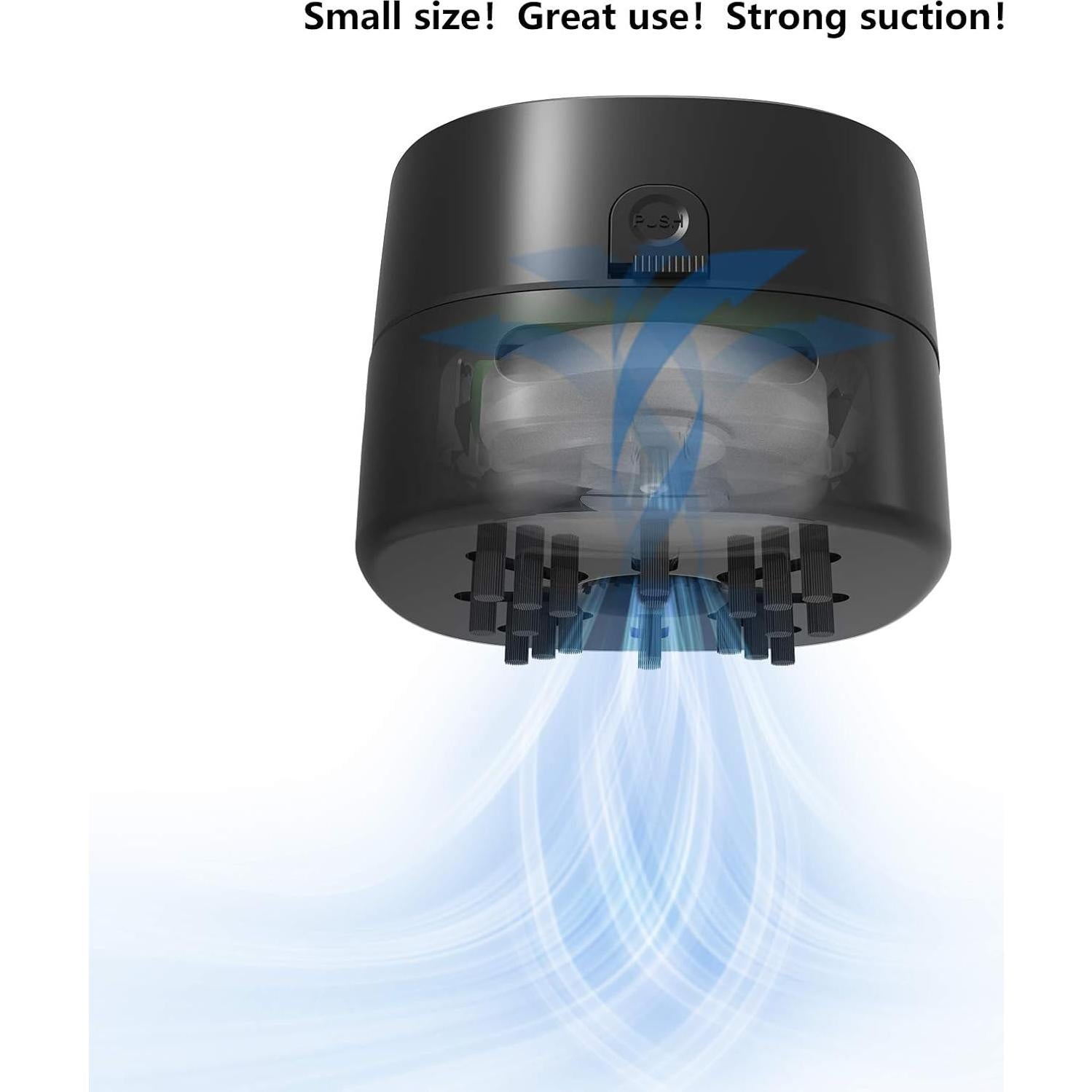 Aspiradora de Escritorio IGOKOTI Mini Inalámbrica 1300Pa