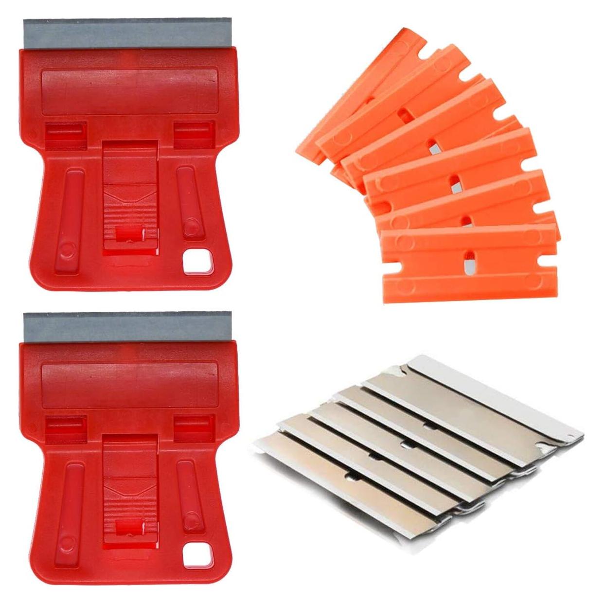 Raspador de Cuchilla Wekoil 1.5" con 10 Cuchillas Reemplazo