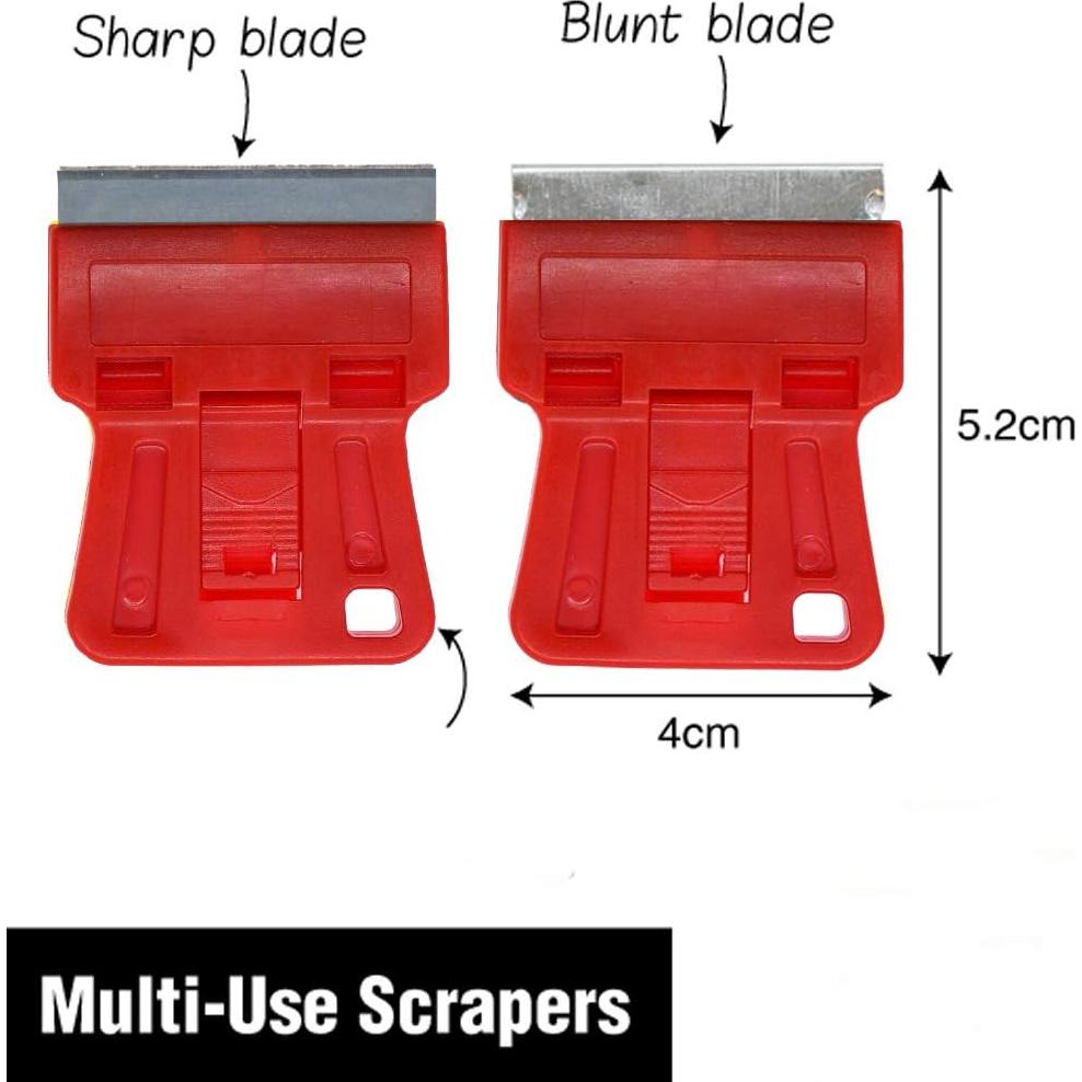 Raspador de Cuchilla Wekoil 1.5" con 10 Cuchillas Reemplazo