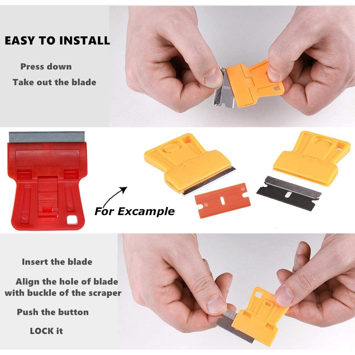 Raspador de Cuchilla Wekoil 1.5" con 10 Cuchillas Reemplazo