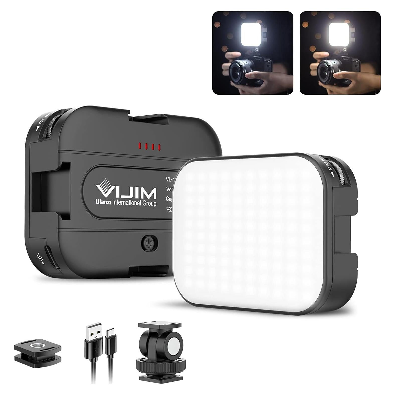 Luz de Video LED Bi-Color VIJIM VL100C 2000mAh 2500-6500K