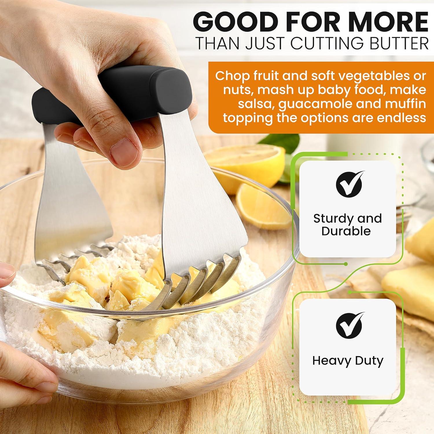 Mezclador de Masa Spring Chef XL Negro - Acero Inoxidable, Ergonómico