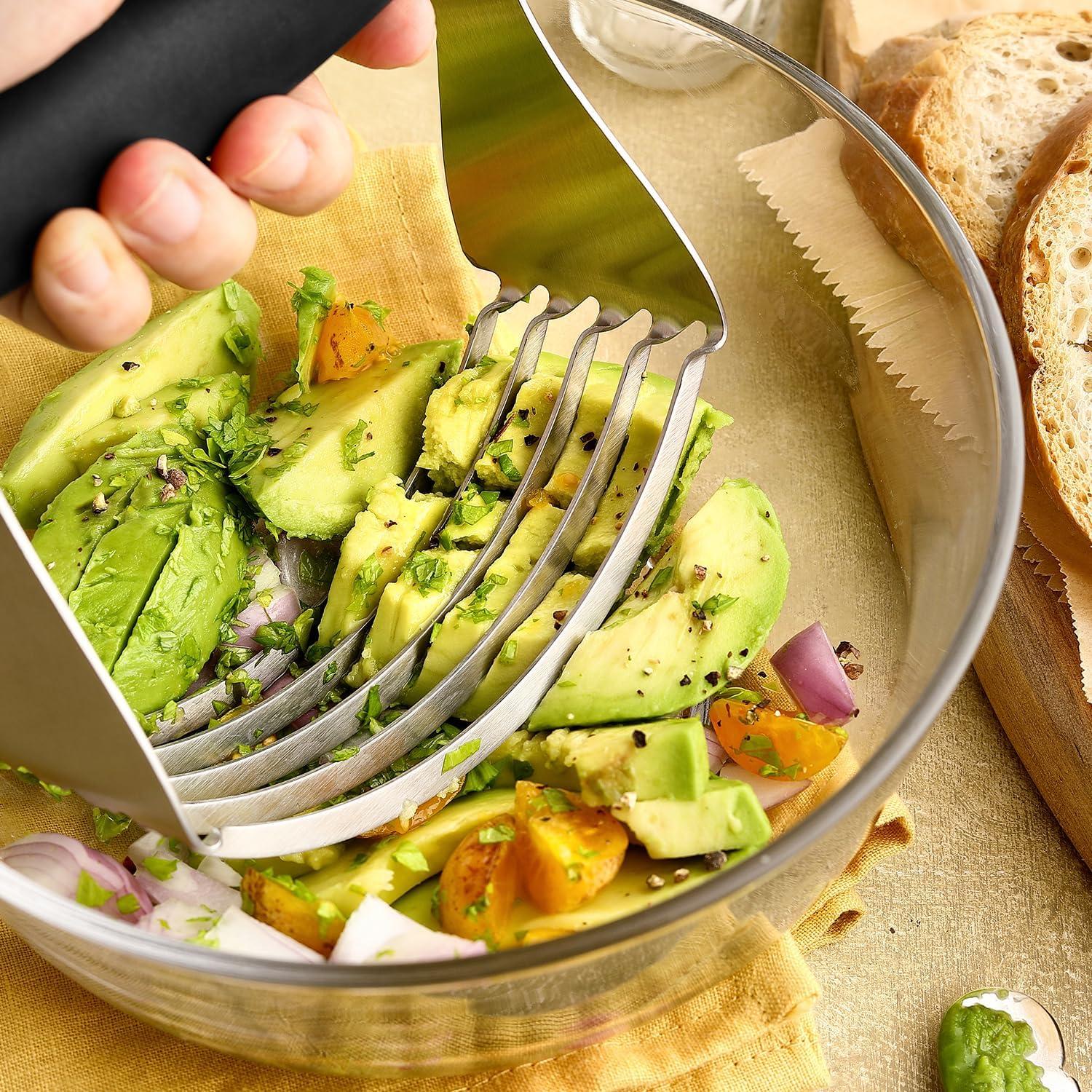 Mezclador de Masa Spring Chef XL Negro - Acero Inoxidable, Ergonómico