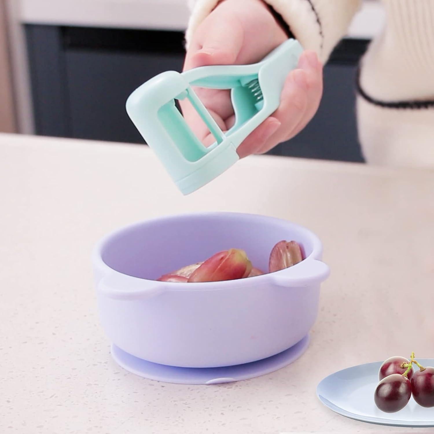 Cortador de Uvas Luvan Azul, Gadget de Cocina Multifuncional