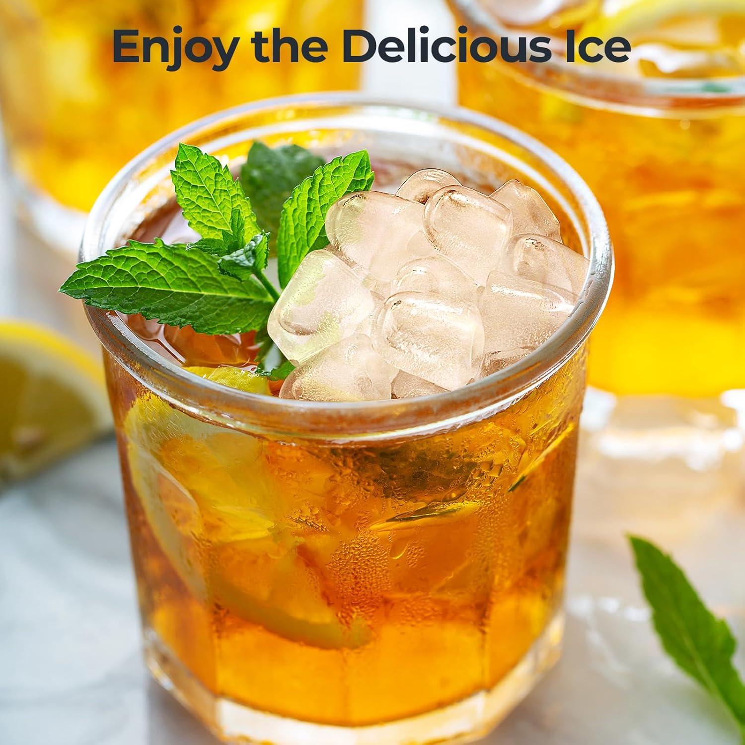 Máquina de Hielo ZAFRO 9 Cubos en 6 Minutos Negro