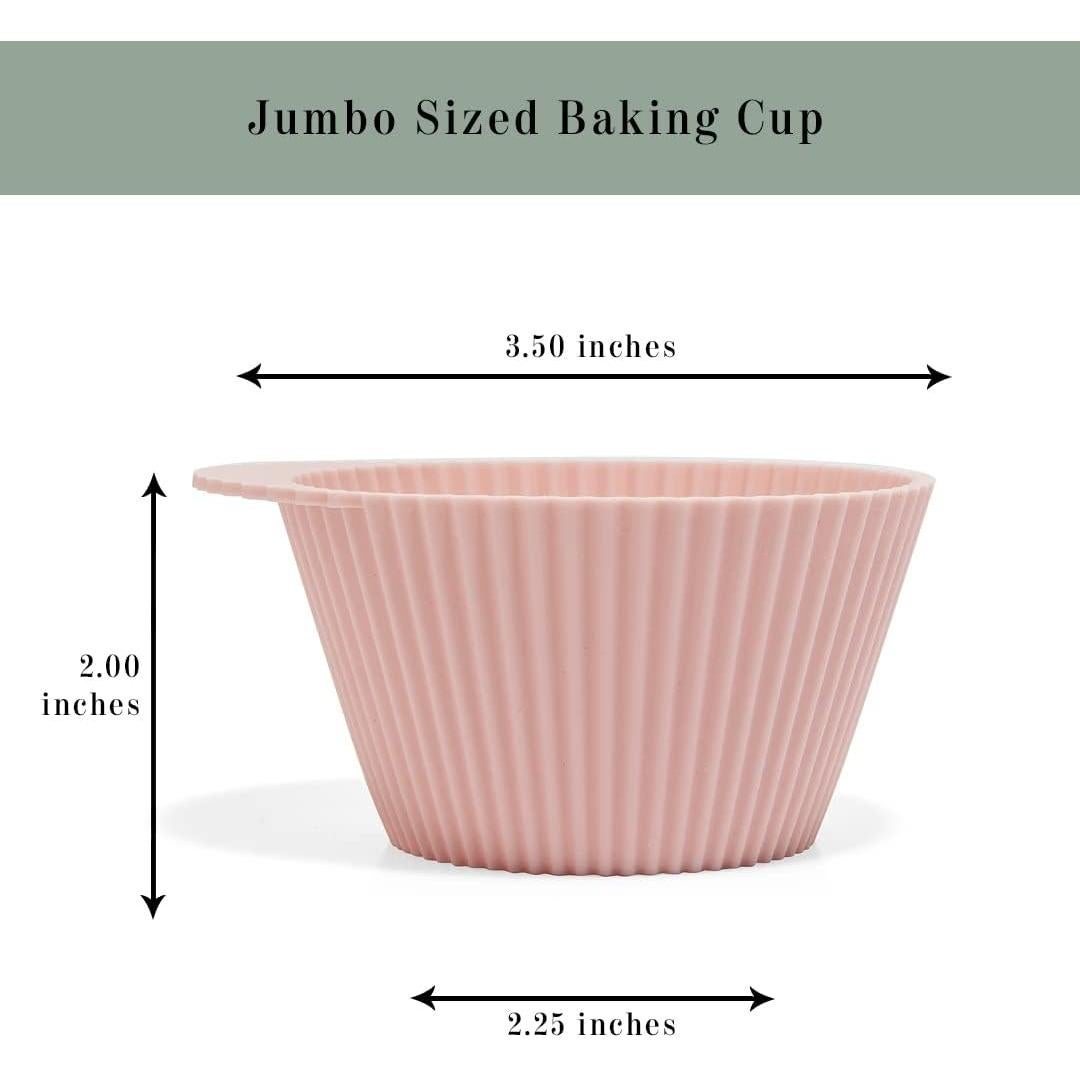 Tazones de Silicona Reutilizables Jumbo La Cocina de Silicona - 12 Pzs