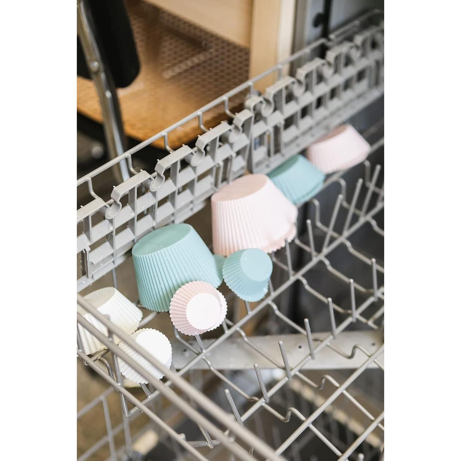 Tazones de Silicona Reutilizables Jumbo La Cocina de Silicona - 12 Pzs