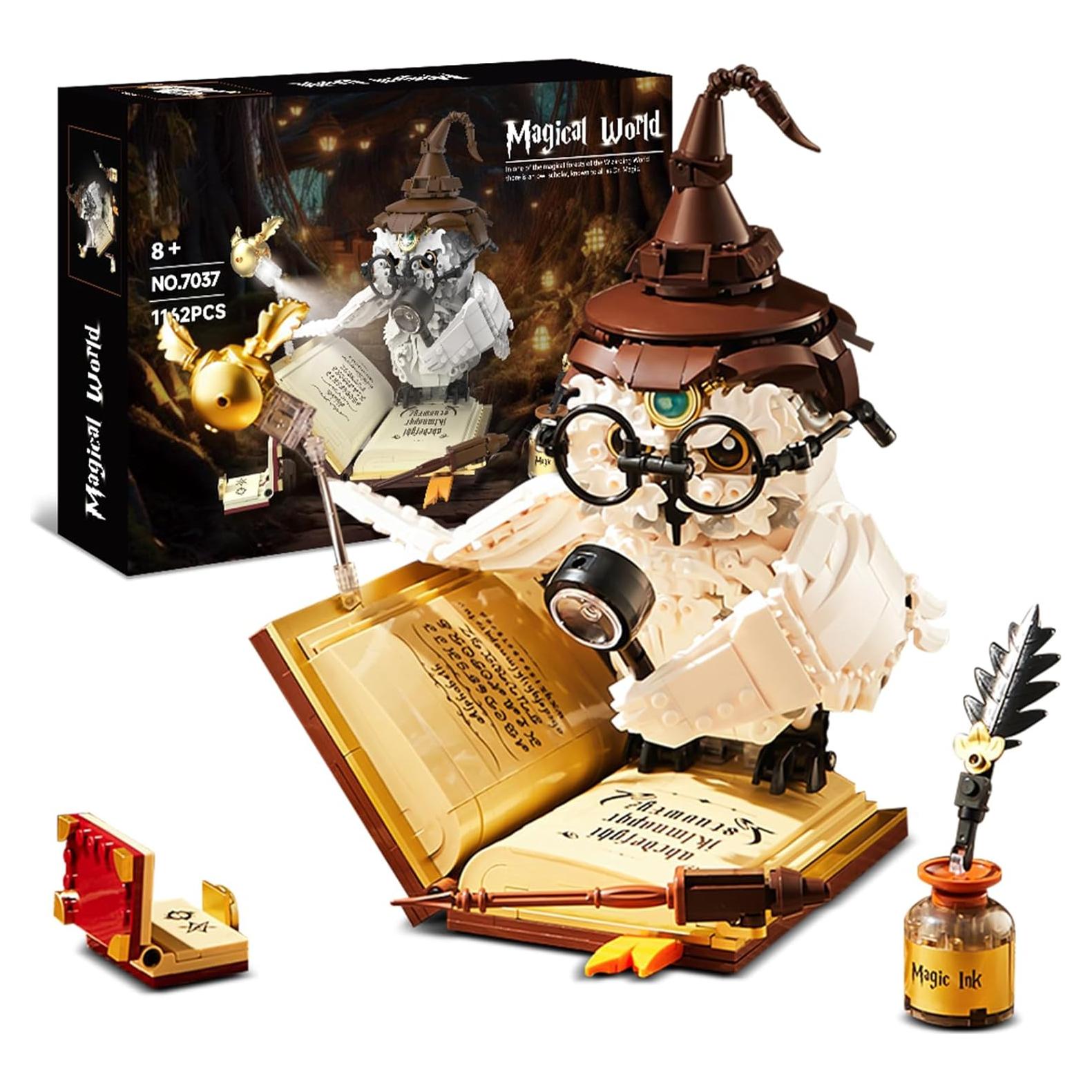 Juego de Construcción MOC Búho Mágico QLT 1162 Piezas