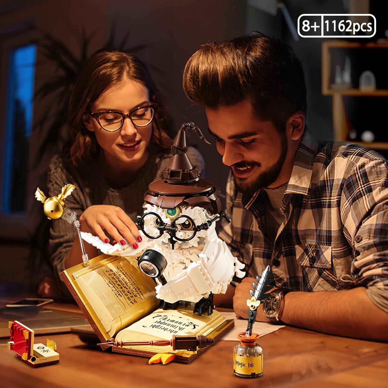 Juego de Construcción MOC Búho Mágico QLT 1162 Piezas