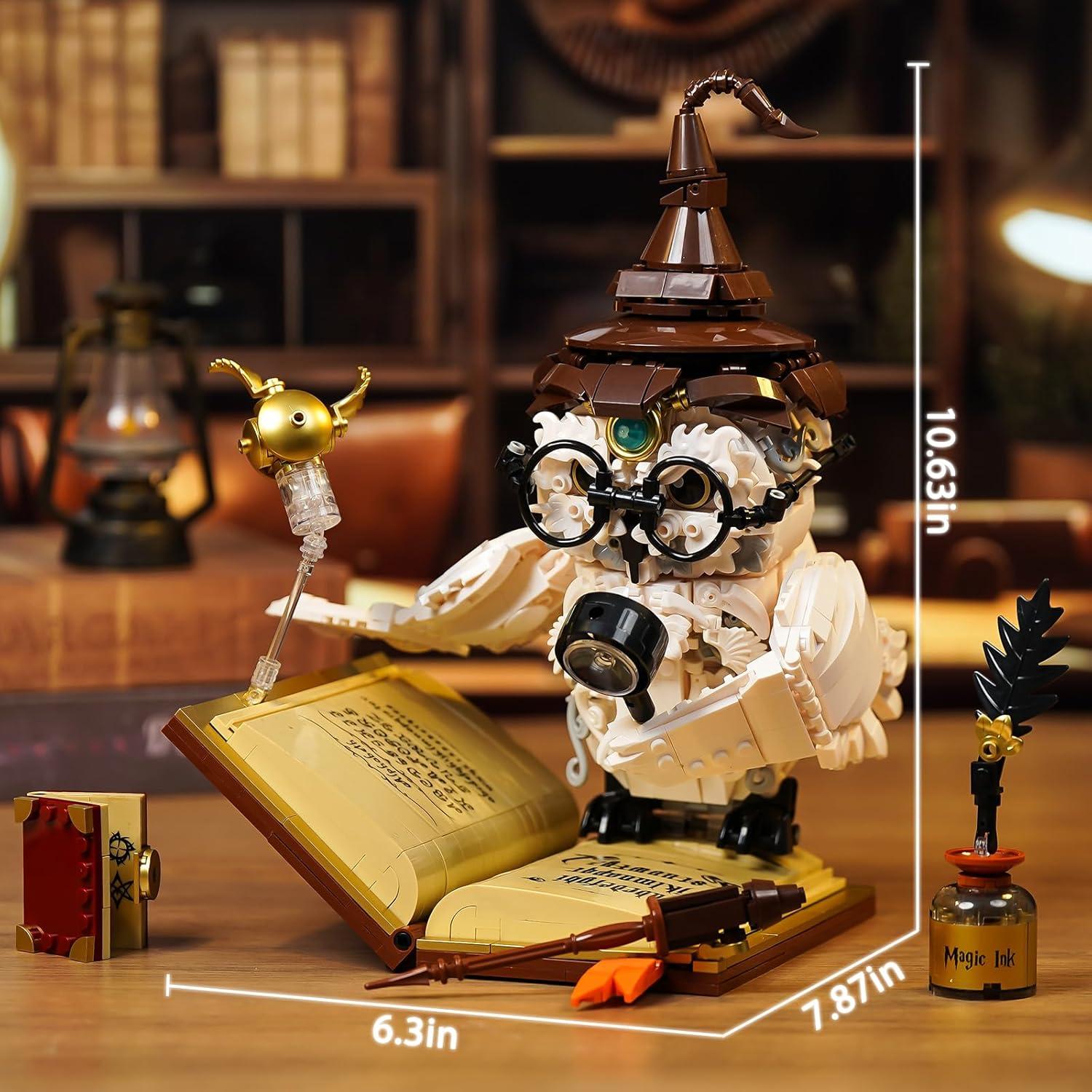 Juego de Construcción MOC Búho Mágico QLT 1162 Piezas