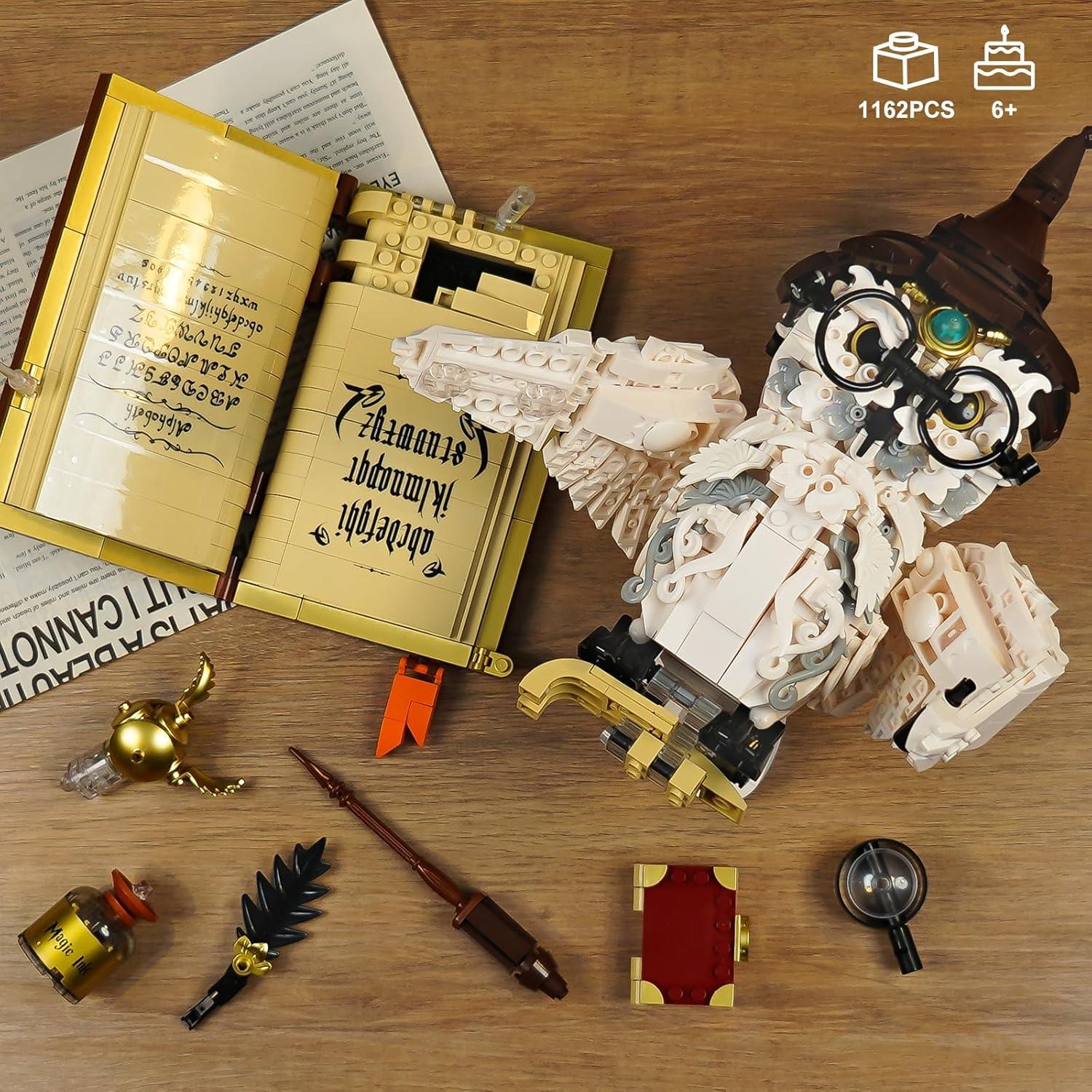 Juego de Construcción MOC Búho Mágico QLT 1162 Piezas