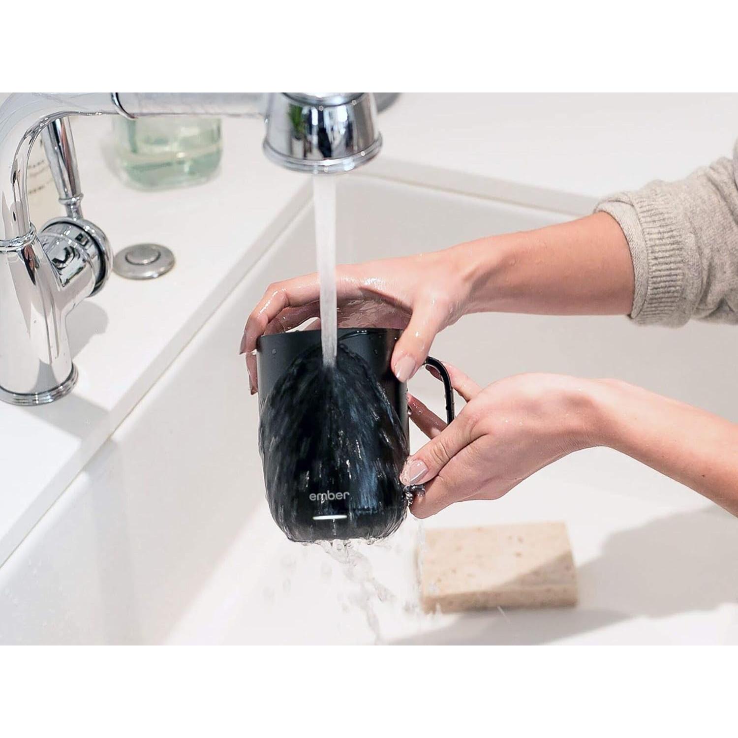 Taza Inteligente Ember 10 oz Control Temperatura + Espumador Zulay