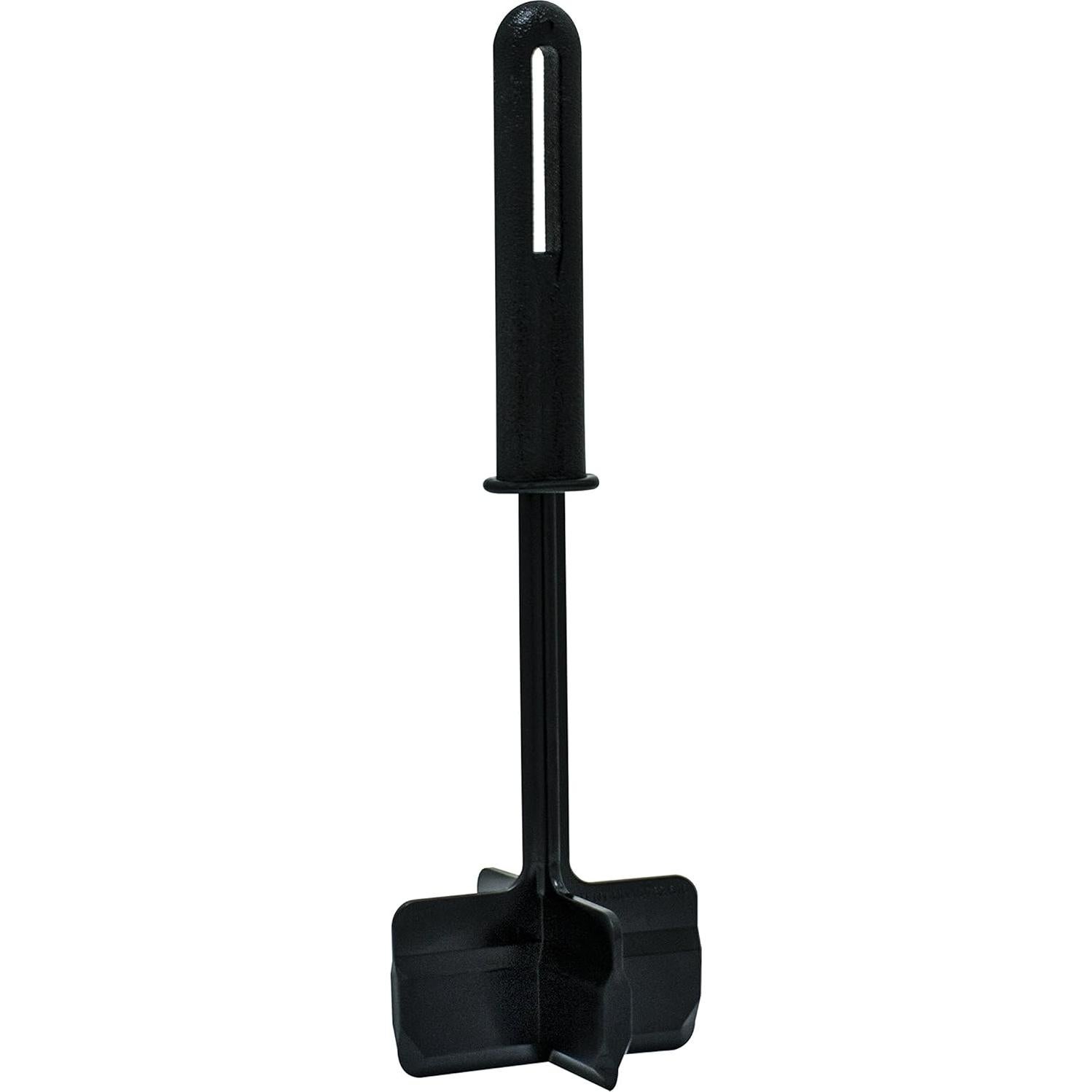 HIC Kitchen ChopStir Original Hamburger Ground Meat Vegetable Frozen Concentrate Egg Chopper, Heat-Resistant Nylon, Black