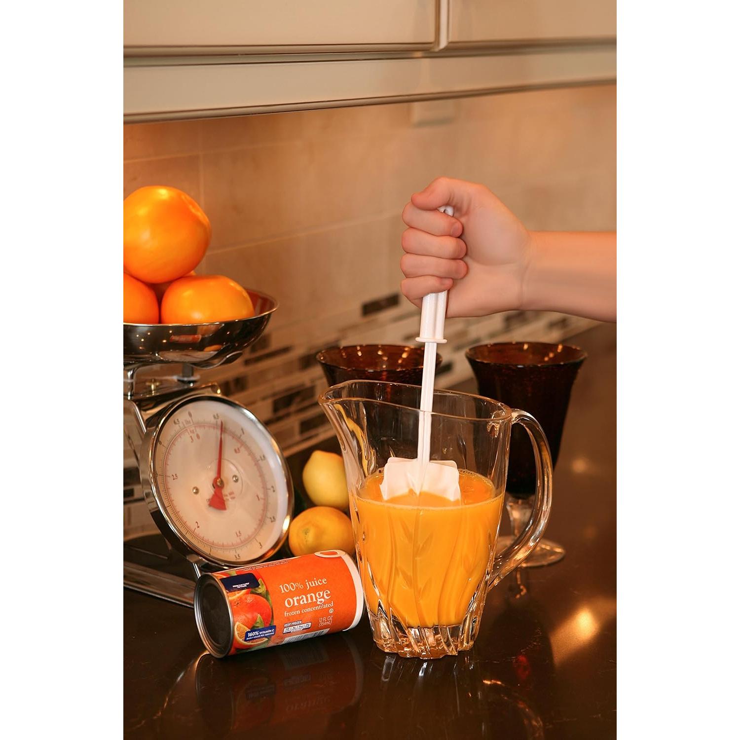 HIC Kitchen ChopStir Original Hamburger Ground Meat Vegetable Frozen Concentrate Egg Chopper, Heat-Resistant Nylon, Black