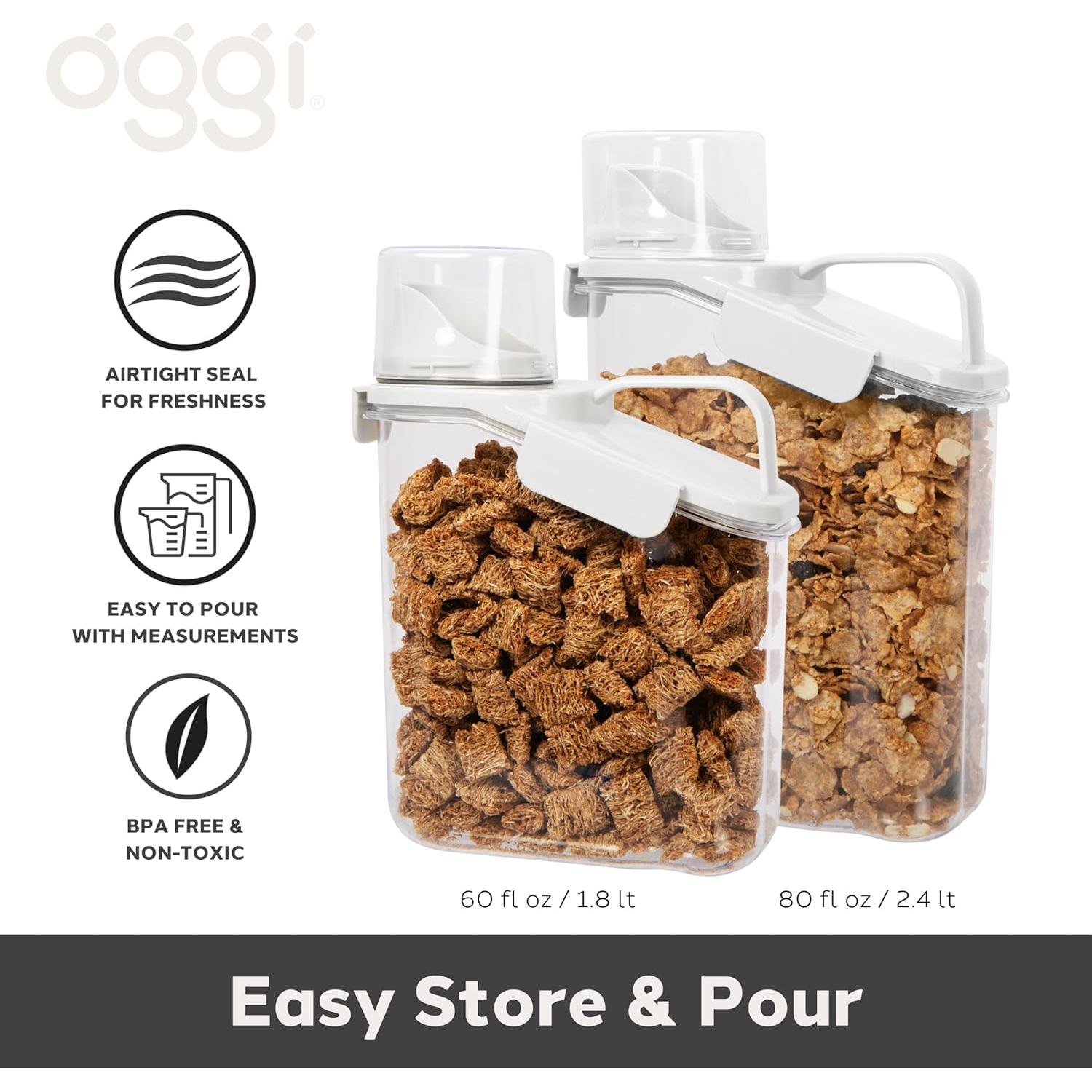 Contenedor de Almacenamiento Oggi Easi Pour 1.8 lt Hermético