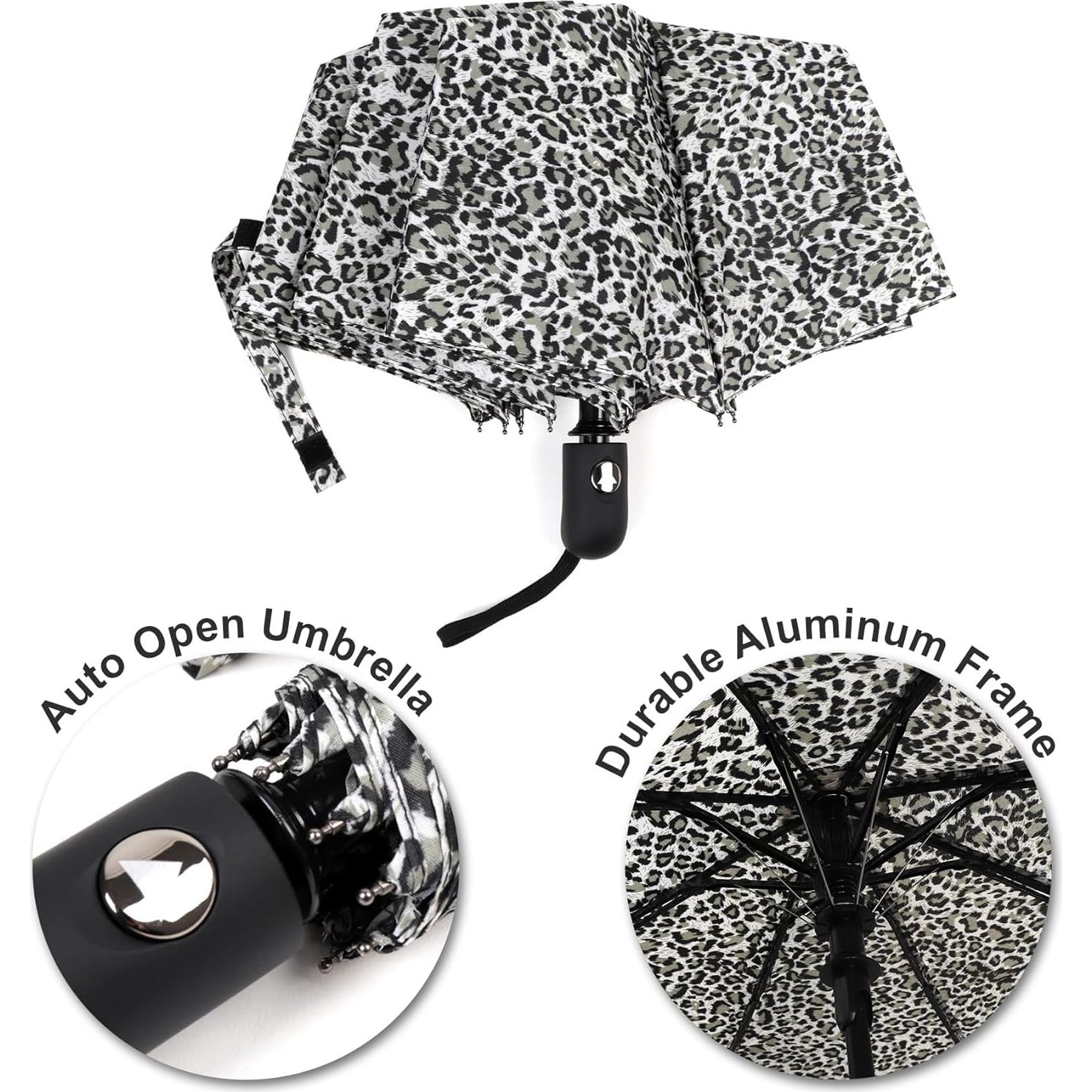 Paraguas Automático Nollia Compacto a Prueba de Viento