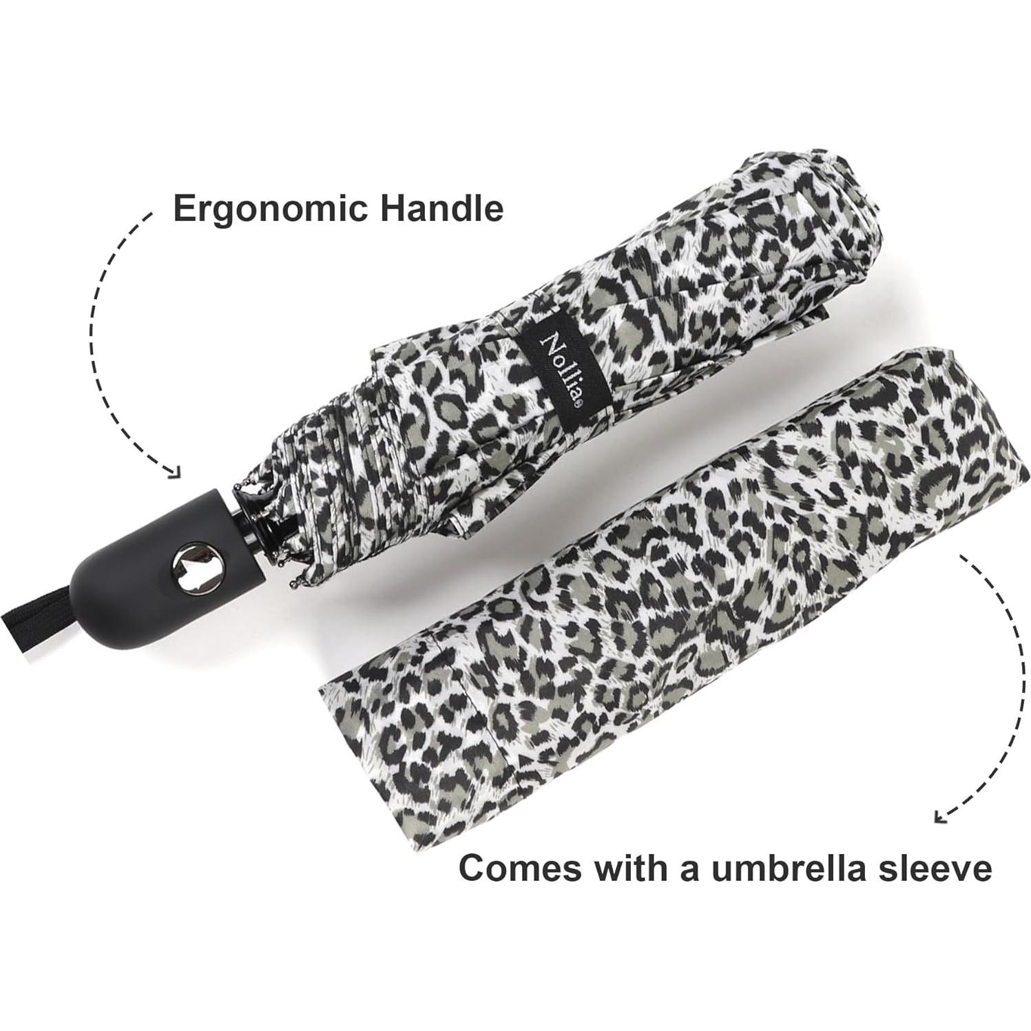 Paraguas Automático Nollia Compacto a Prueba de Viento