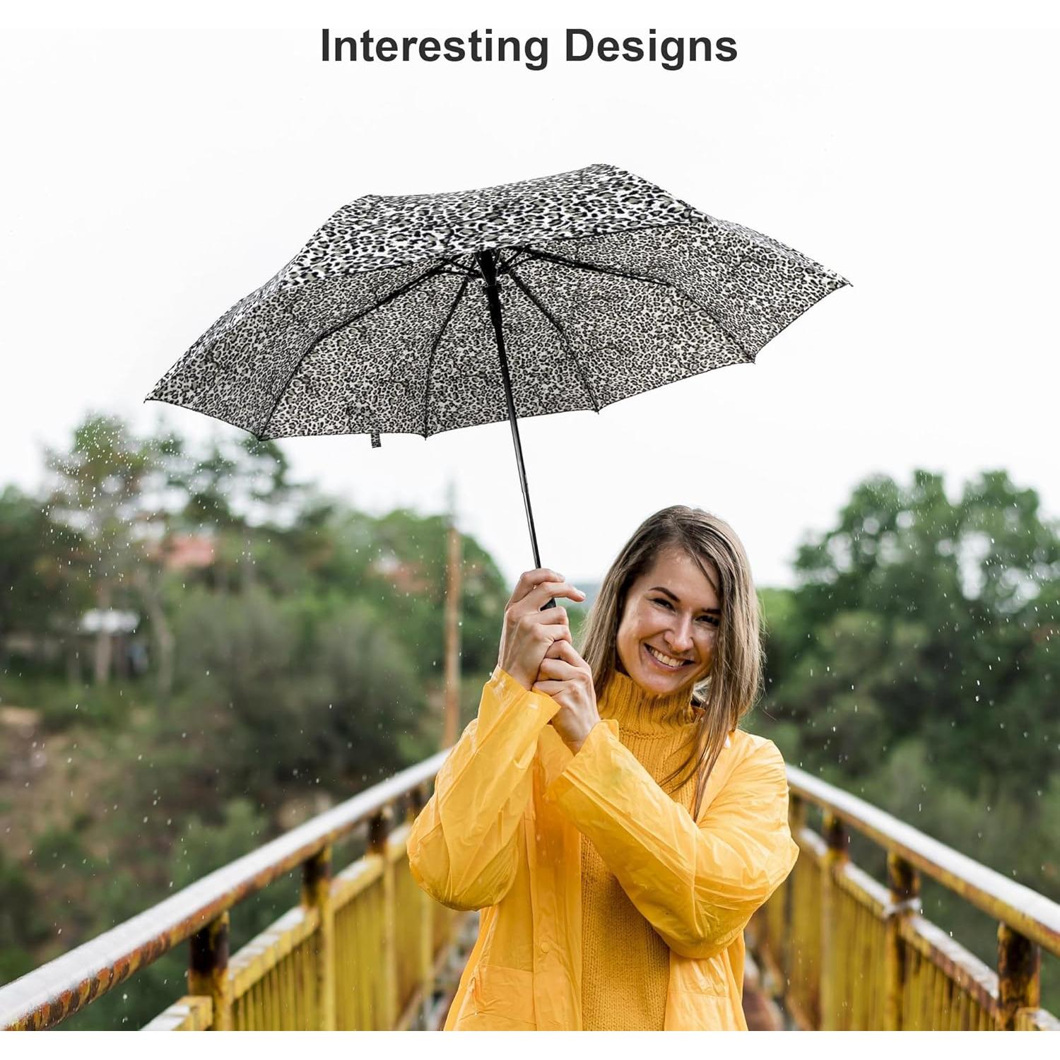 Paraguas Automático Nollia Compacto a Prueba de Viento