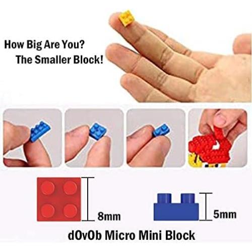 Set de Micro Bloques de Construcción dOvOb Louvre 2885 Piezas