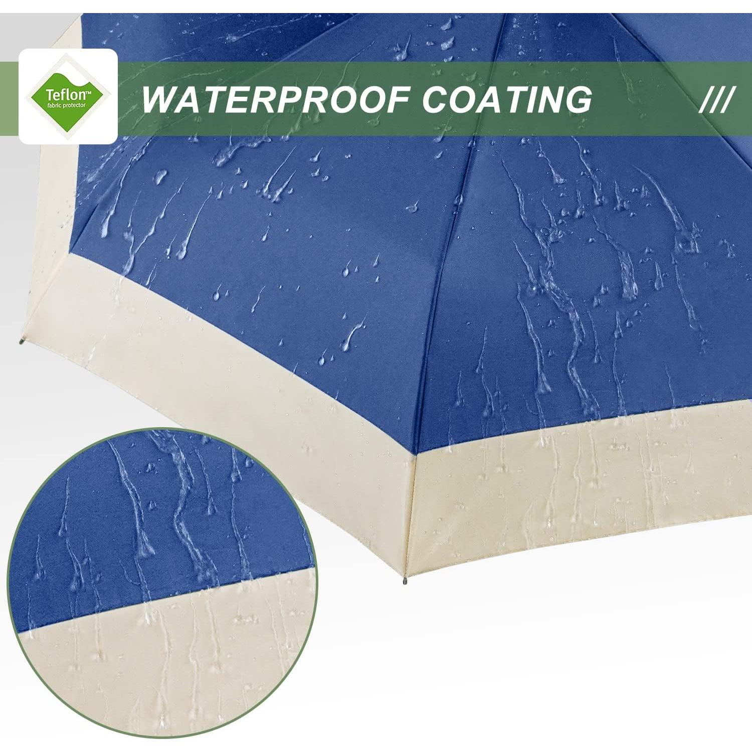 Paraguas de Golf Lejorain Compacto 137 cm Automático Resistente