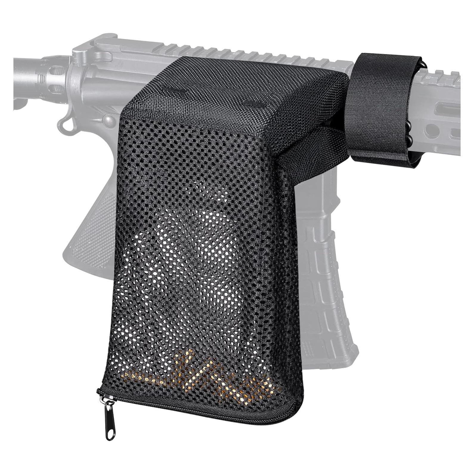 Colector de Cartuchos CVLIFE Táctico Negro con Malla Resistente