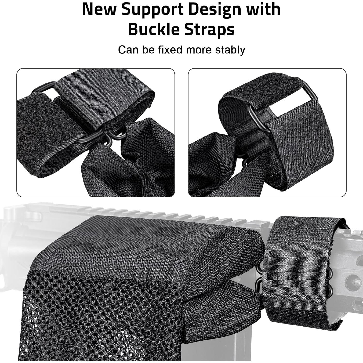 Colector de Cartuchos CVLIFE Táctico Negro con Malla Resistente