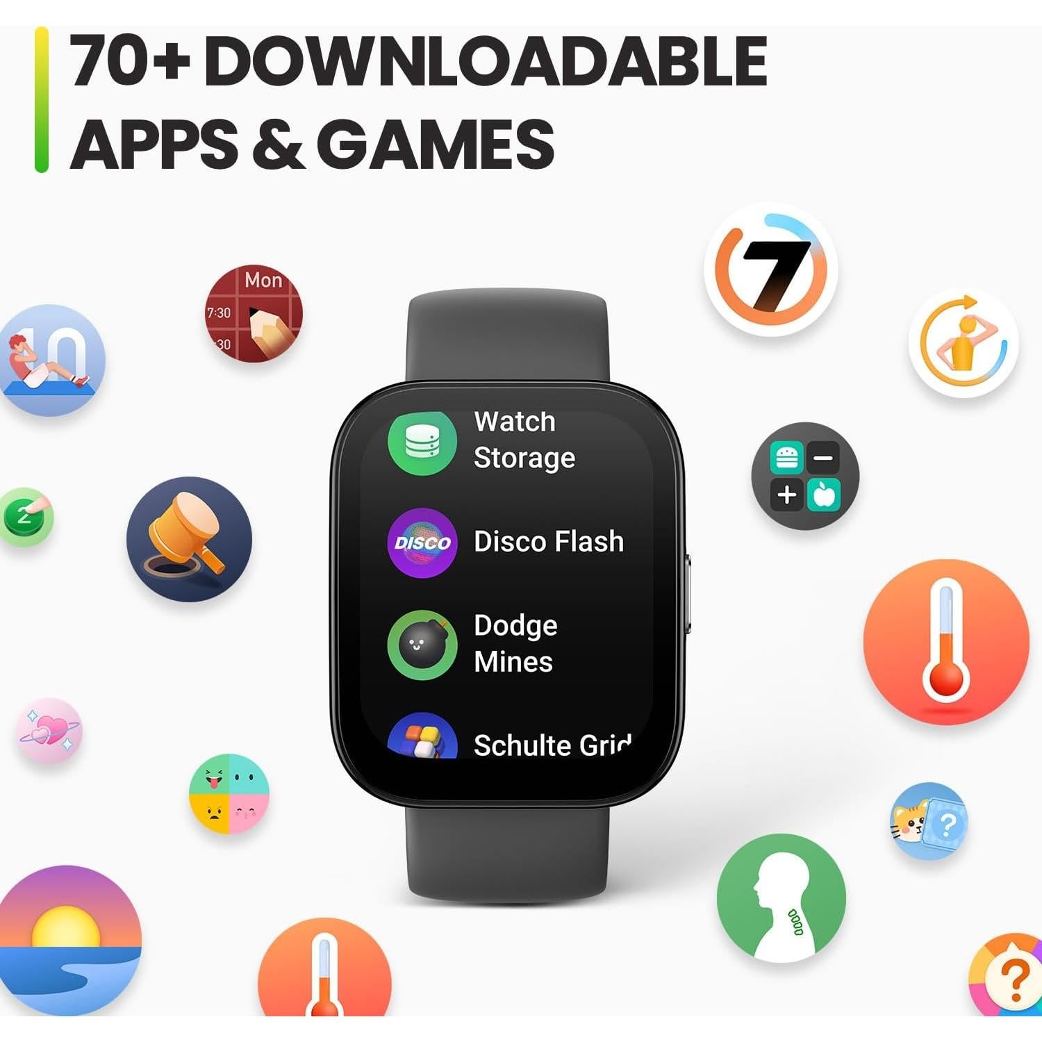 Reloj Inteligente Amazfit Bip 5 46mm GPS Bluetooth Salud Blanco