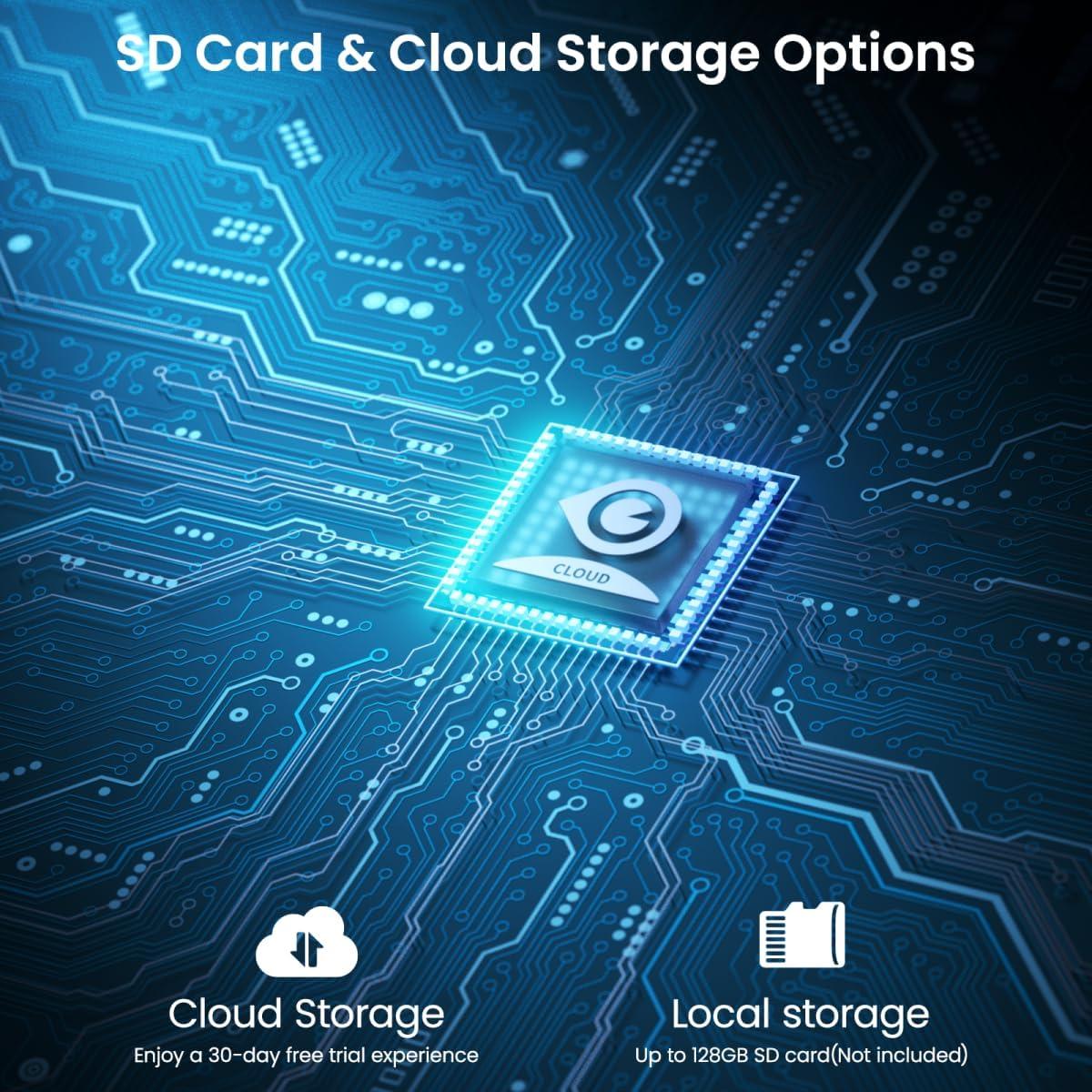 Cámara de Seguridad Inalámbrica GALAYOU R2 Pro 2K IP65