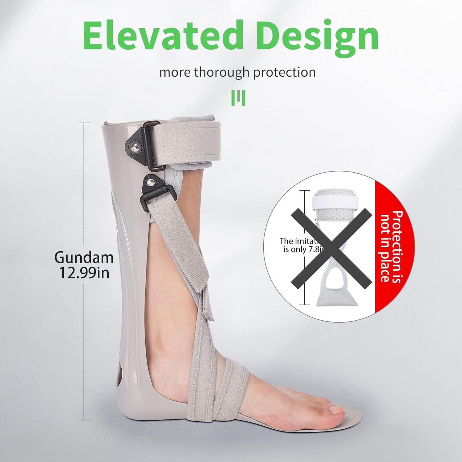 Férula AFO GHORTHOUD para Caída del Pie Izquierda Confort