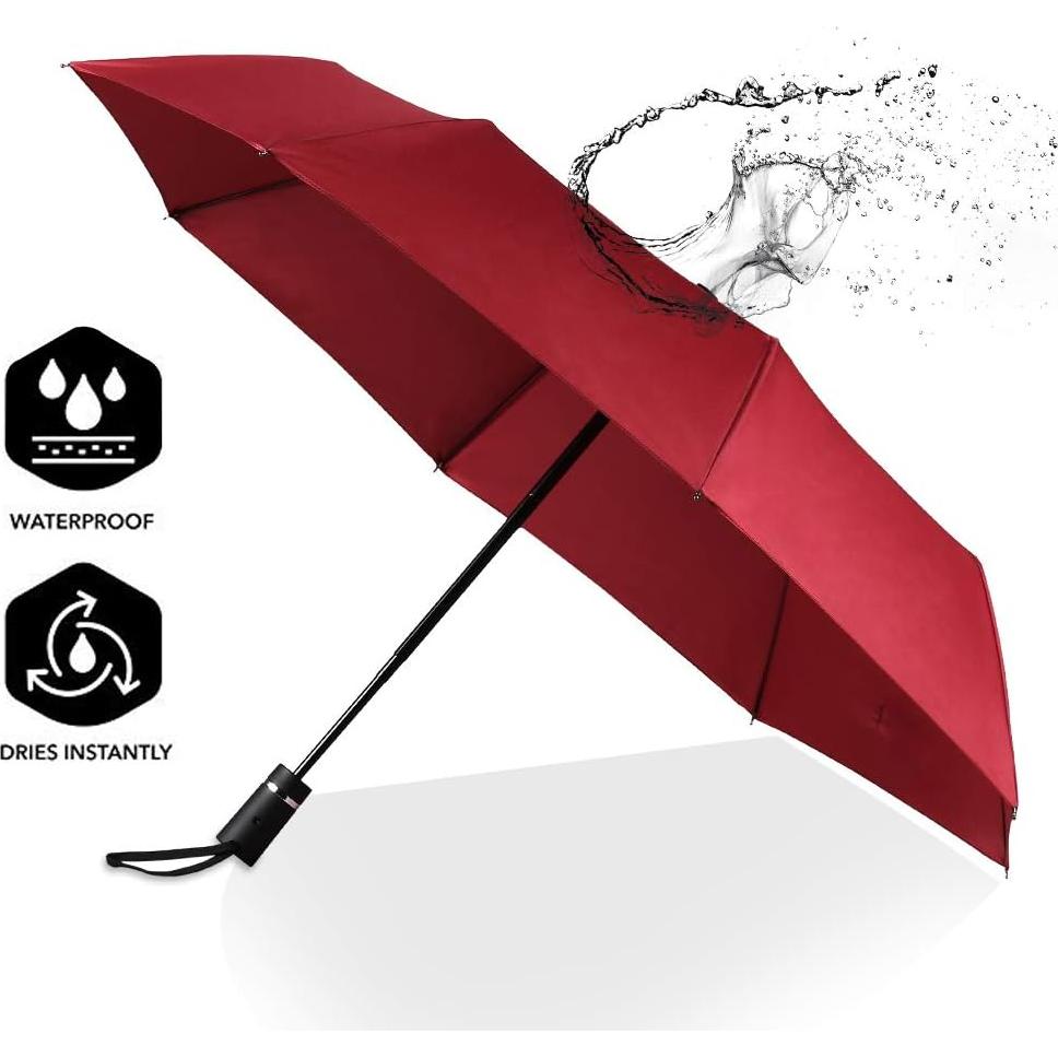 Paraguas de viaje SY COMPACT automático a prueba de viento