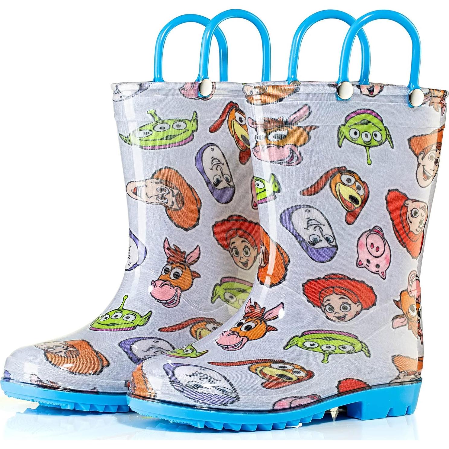 Botas de lluvia impermeables Disney Toy Story para niños