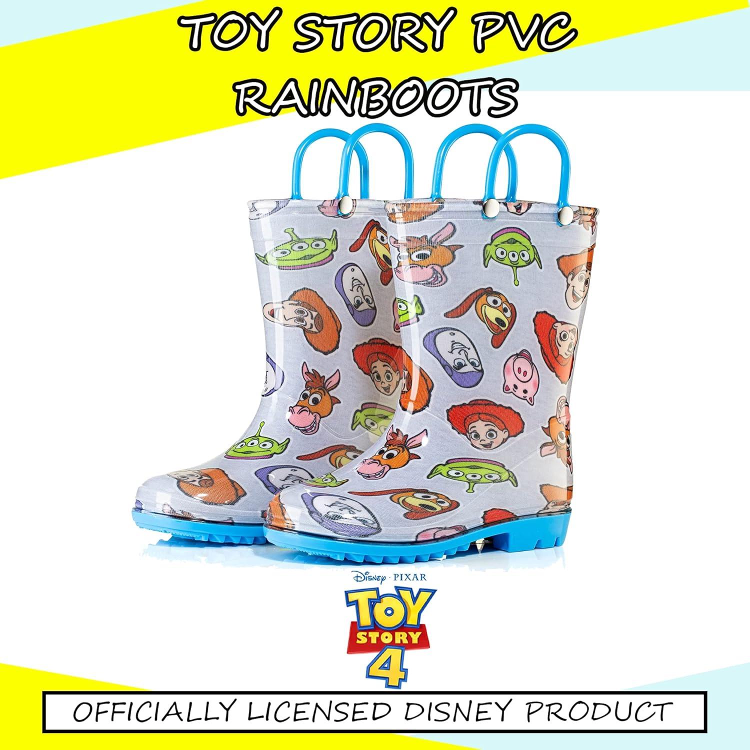 Botas de lluvia impermeables Disney Toy Story para niños