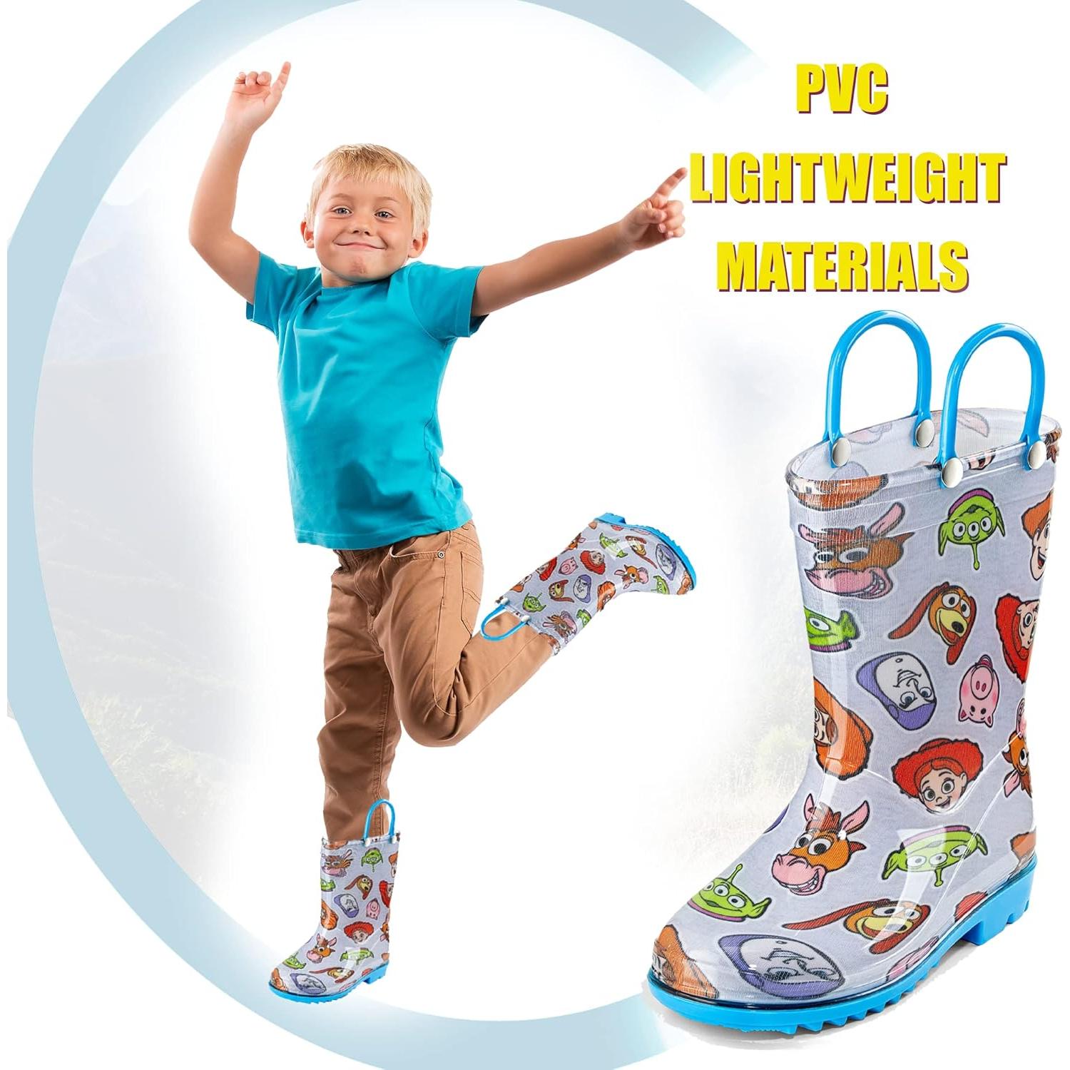 Botas de lluvia impermeables Disney Toy Story para niños