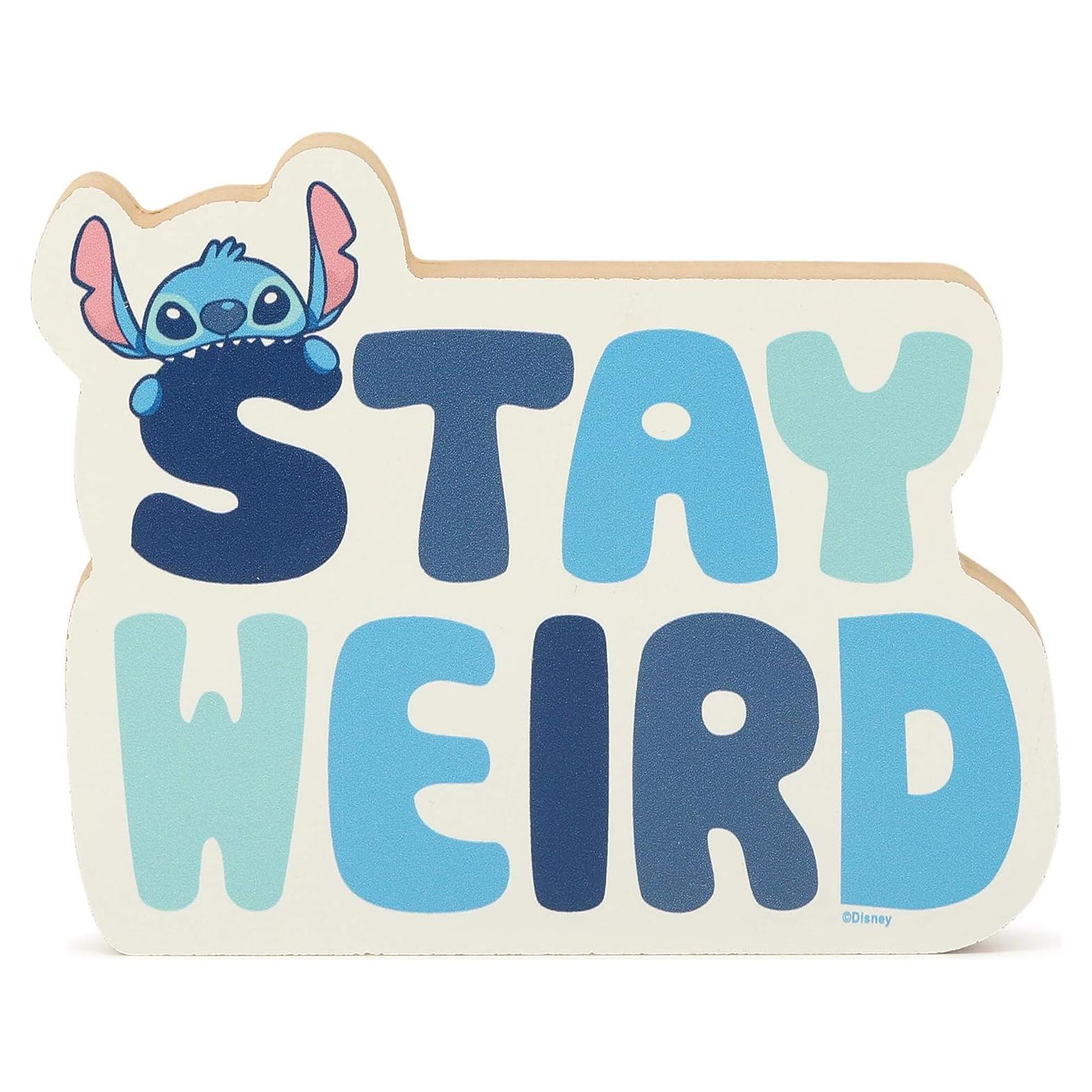 Decoración de Estante Lilo y Stitch Open Road 14x14 cm