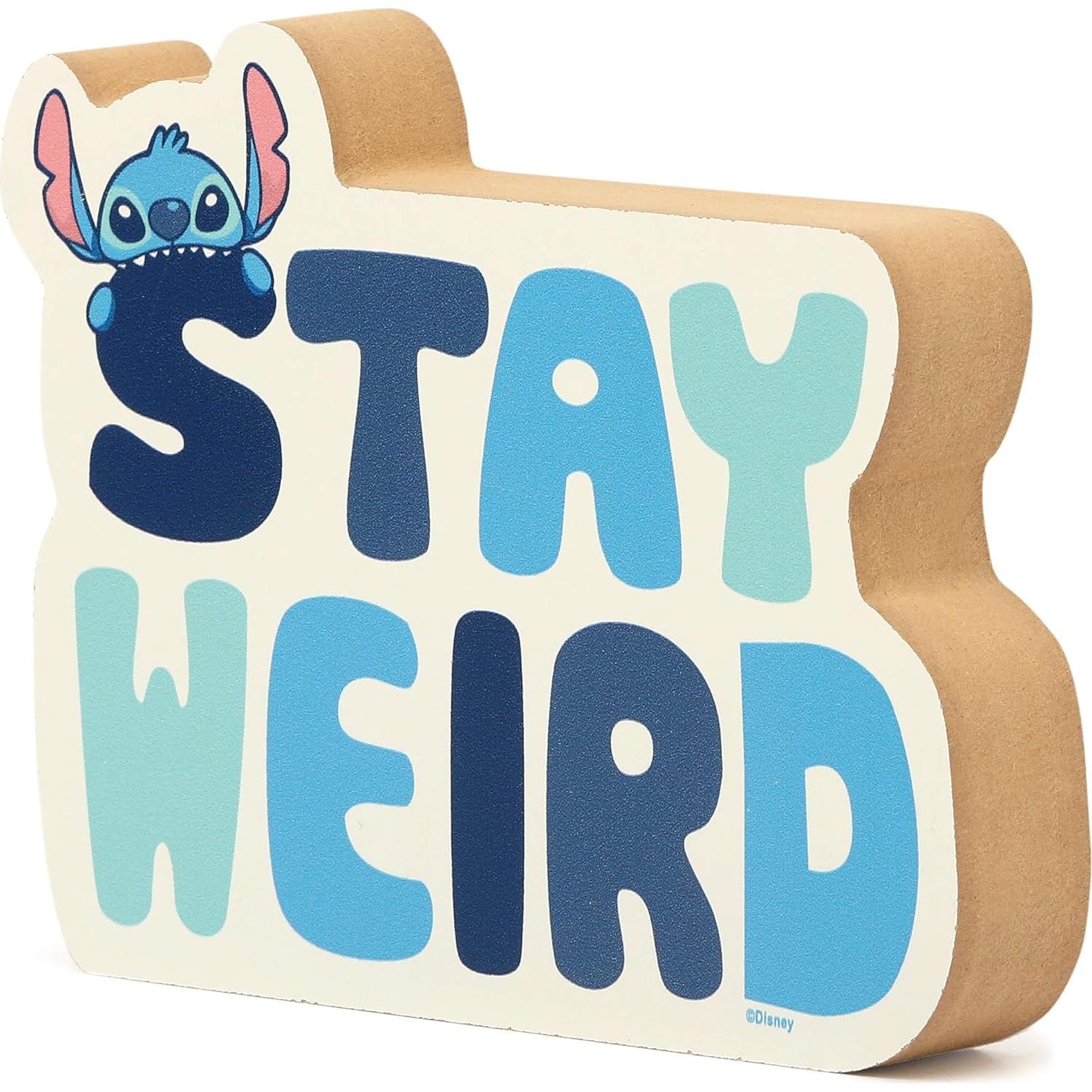 Decoración de Estante Lilo y Stitch Open Road 14x14 cm