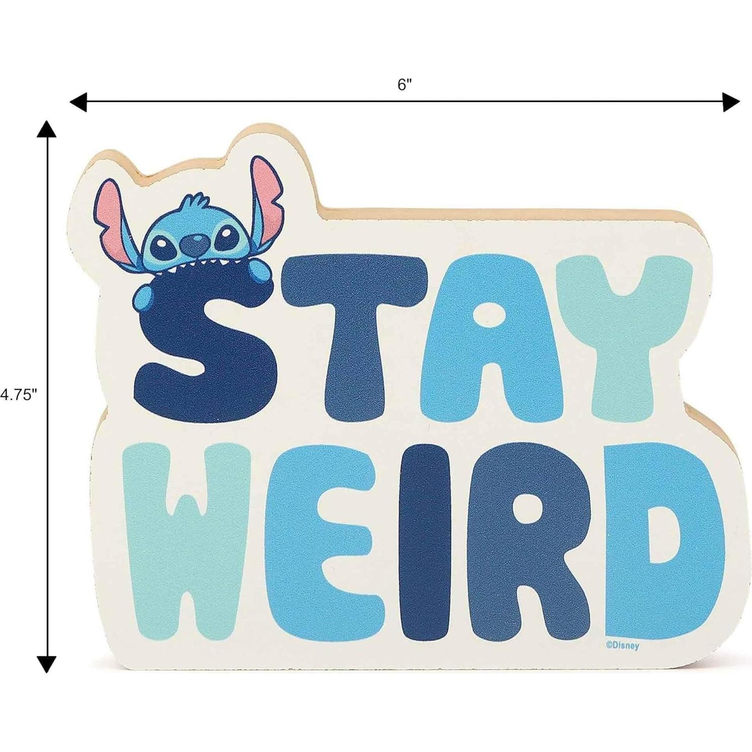 Decoración de Estante Lilo y Stitch Open Road 14x14 cm