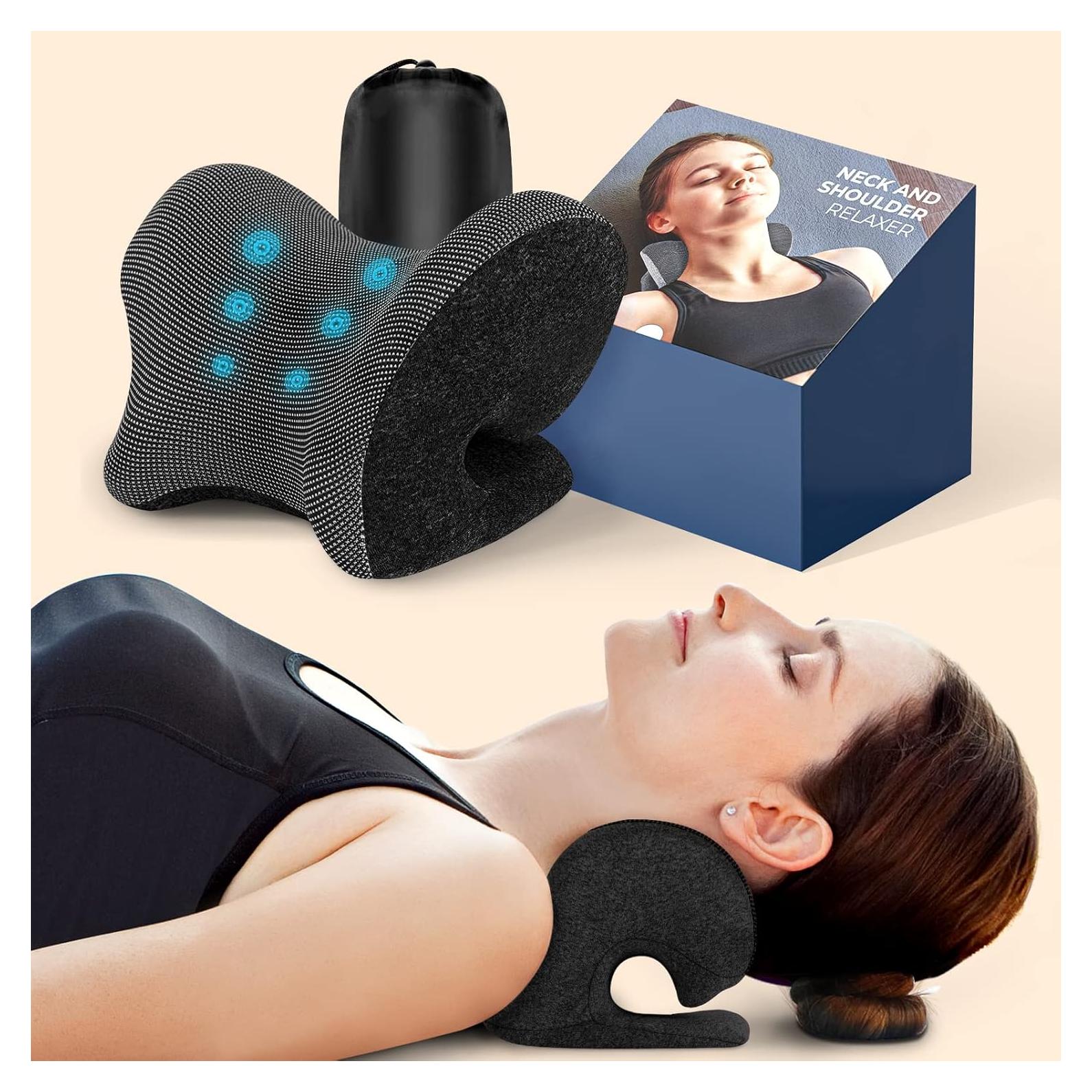 Almohada Cervical ZAMAT con Terapia Magnética y Masaje Shiatsu