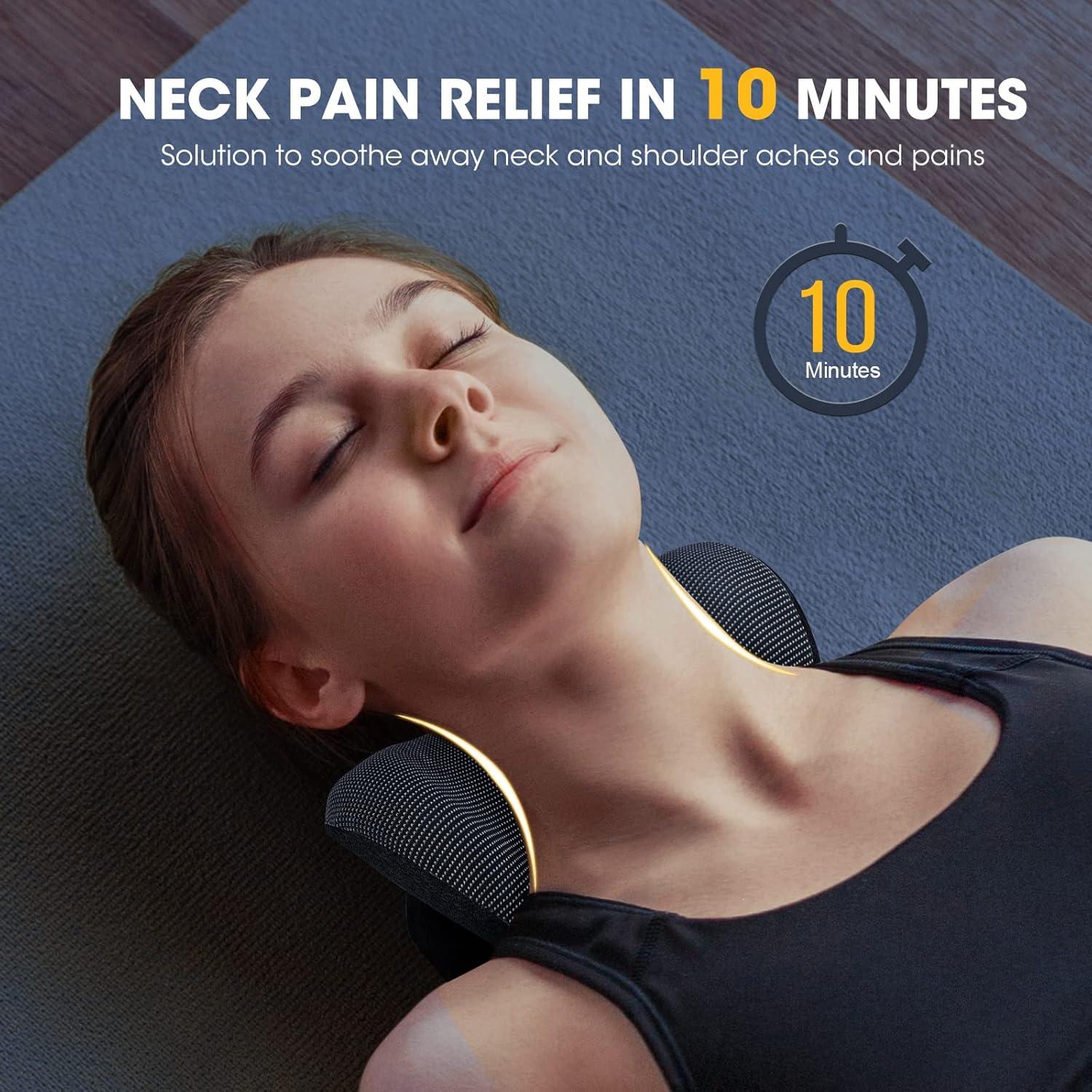 Almohada Cervical ZAMAT con Terapia Magnética y Masaje Shiatsu