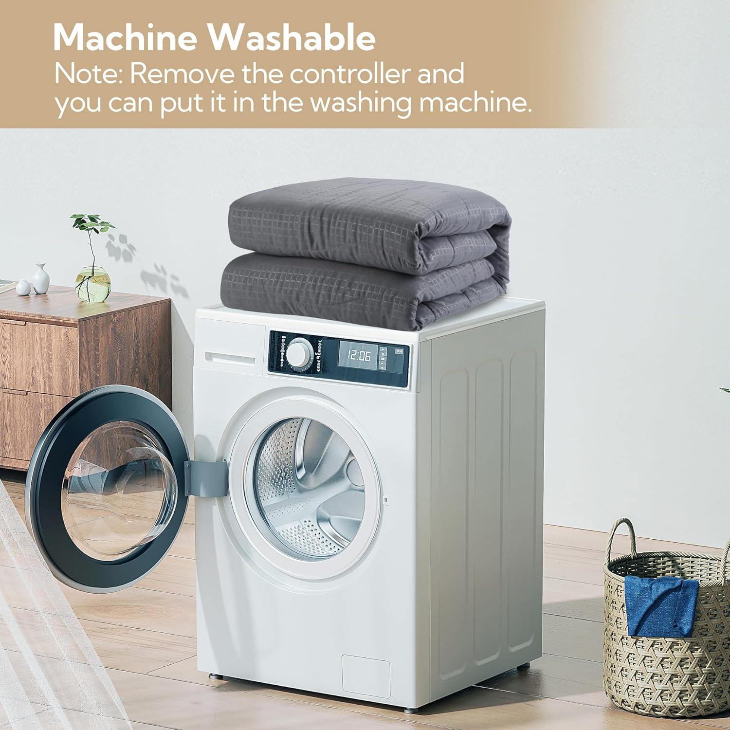 Almohadilla Eléctrica SUNNY HEAT Completo 137x191 cm 4 Niveles Calor