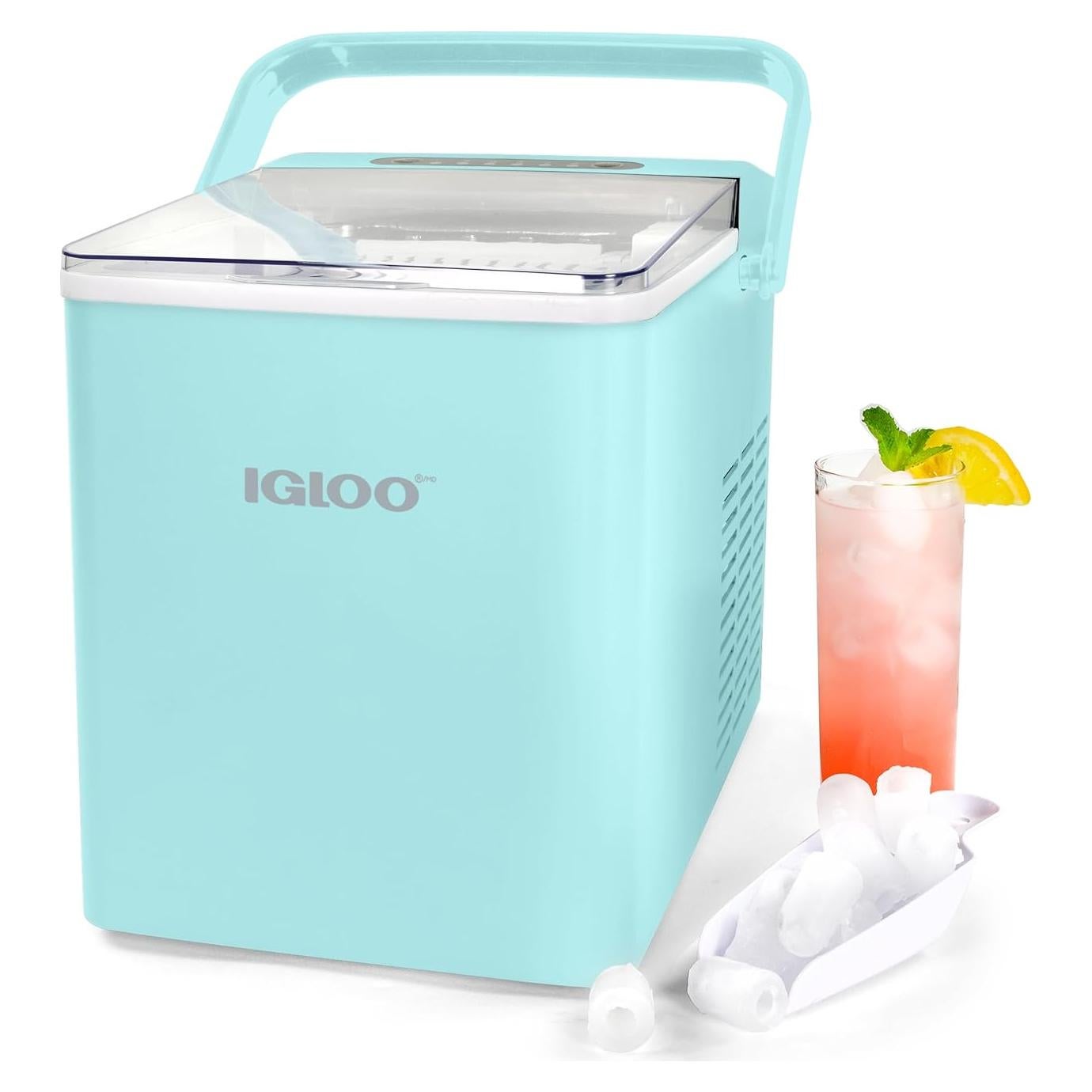 Máquina de Hielo Igloo IGLICEB26HNAQ 11.79 kg 9 Cubos en 7 Min