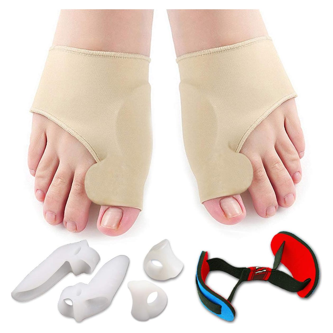 Kit Corrector de Juanetes Flyen - Alivio Hallux Valgus 7 Piezas