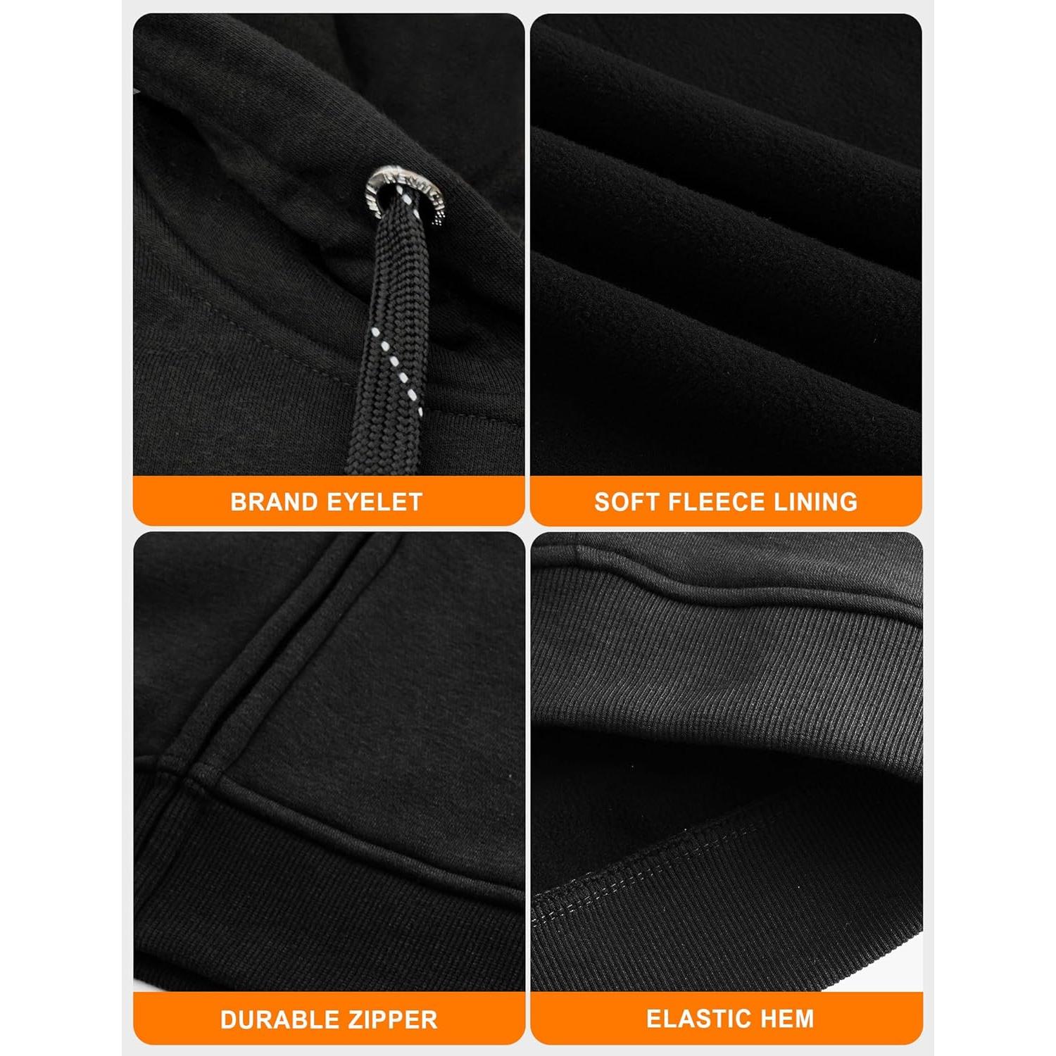 Sudadera Calentada HENNCHEE Unisex con Batería 10000mAh