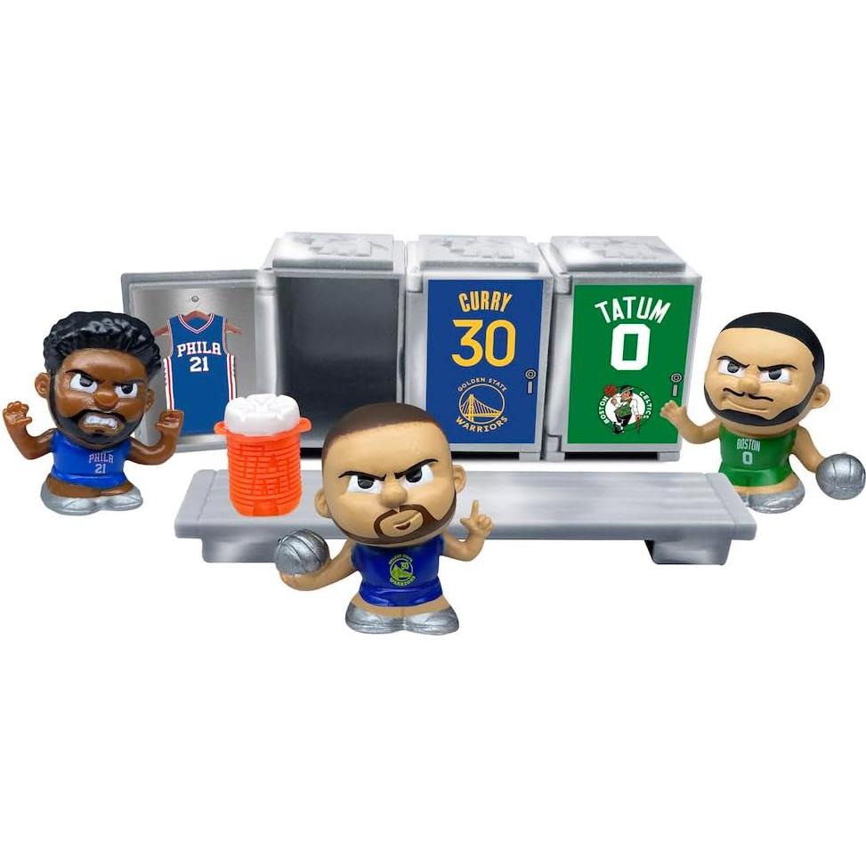 Conjunto de Taquillas TeenyMates NBA Party Animal - 3 Figuras